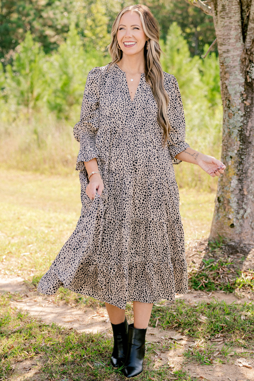 Love You So Dress, Brown Leopard