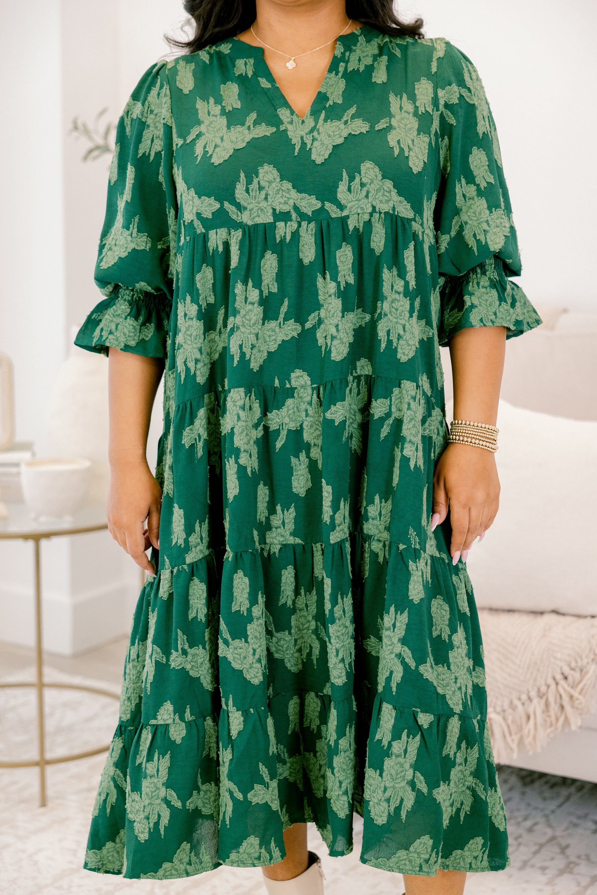 Love You So Dress, Dark Green