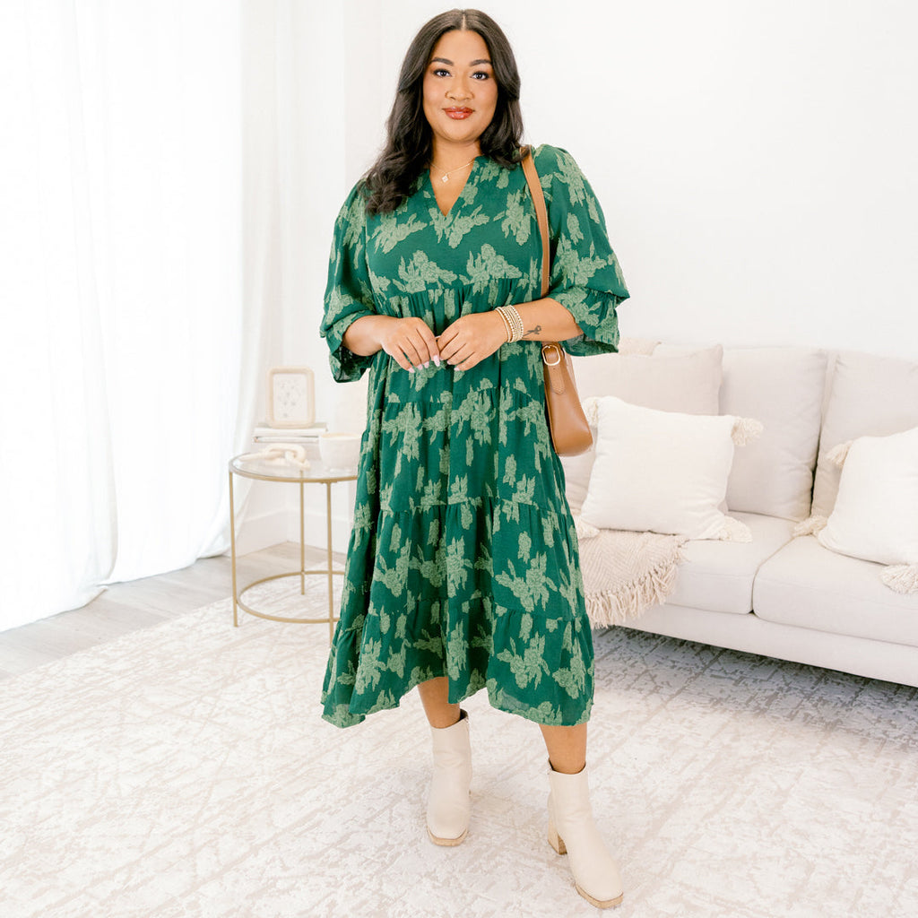 Love You So Dress, Dark Green