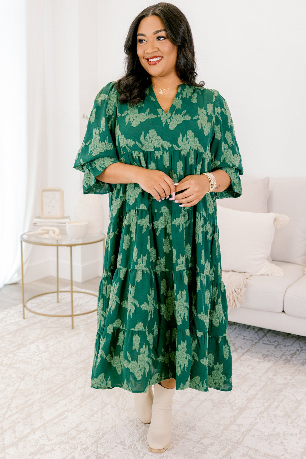 Love You So Dress, Dark Green