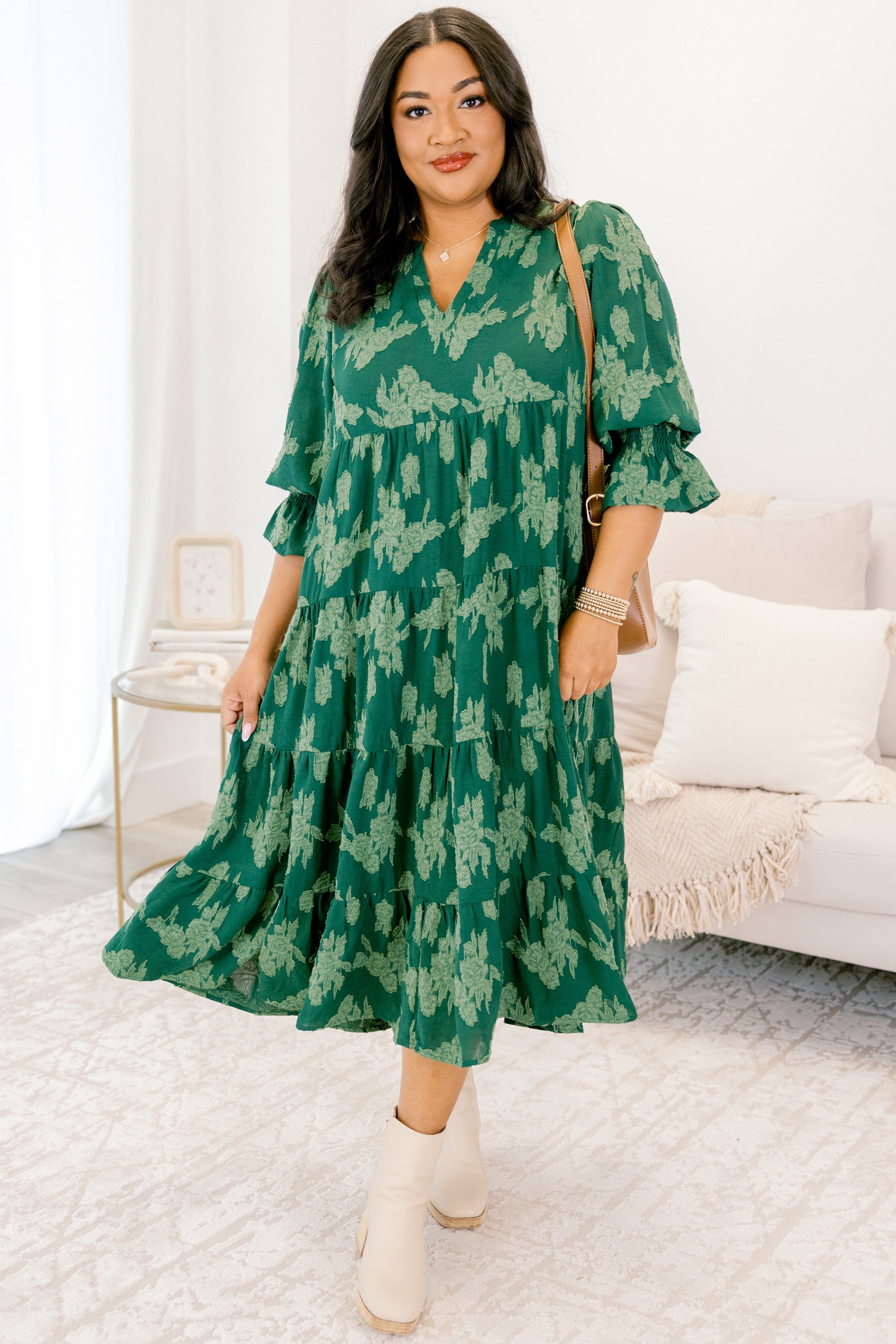Love You So Dress, Dark Green
