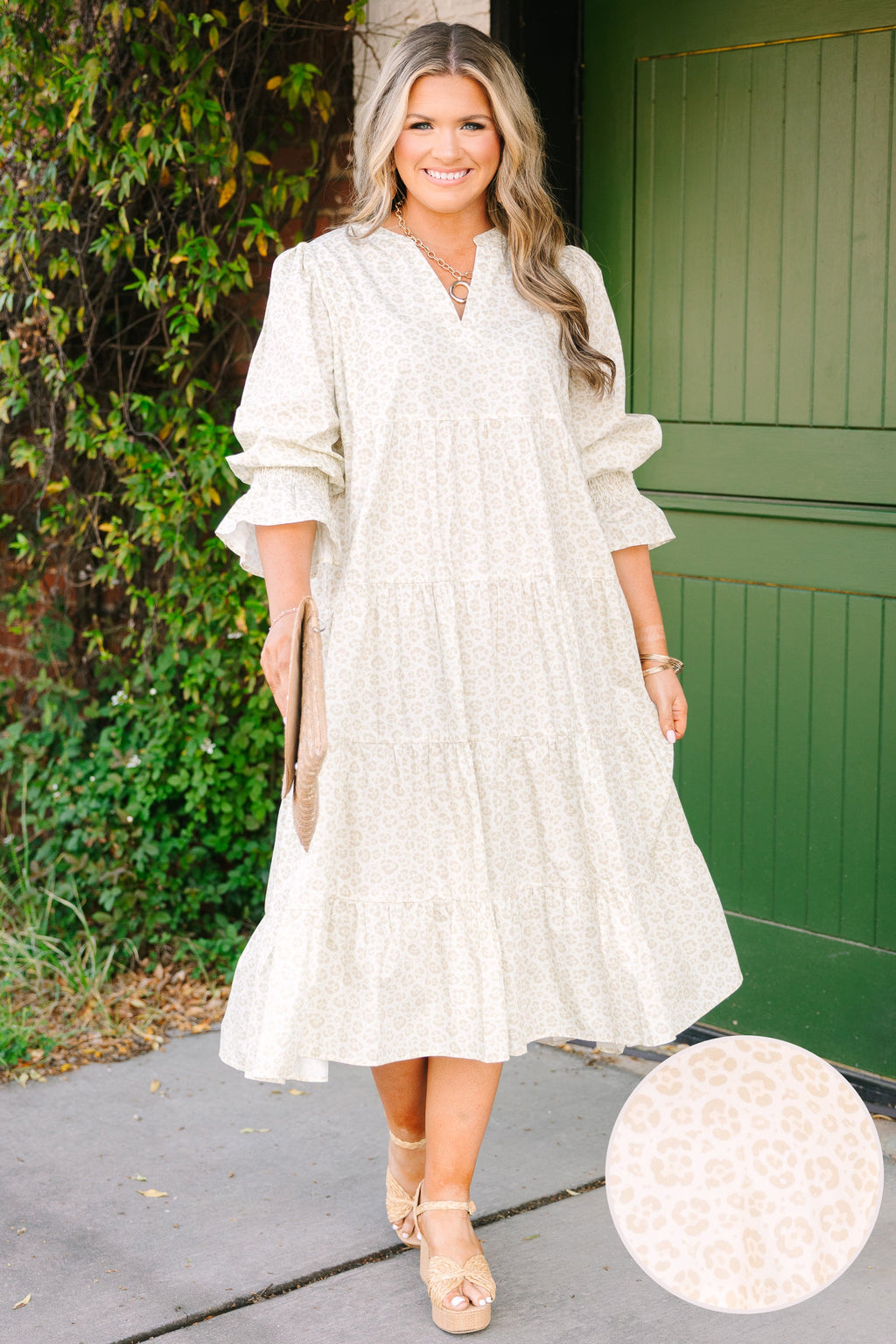 Love You So Dress, Light Leopard