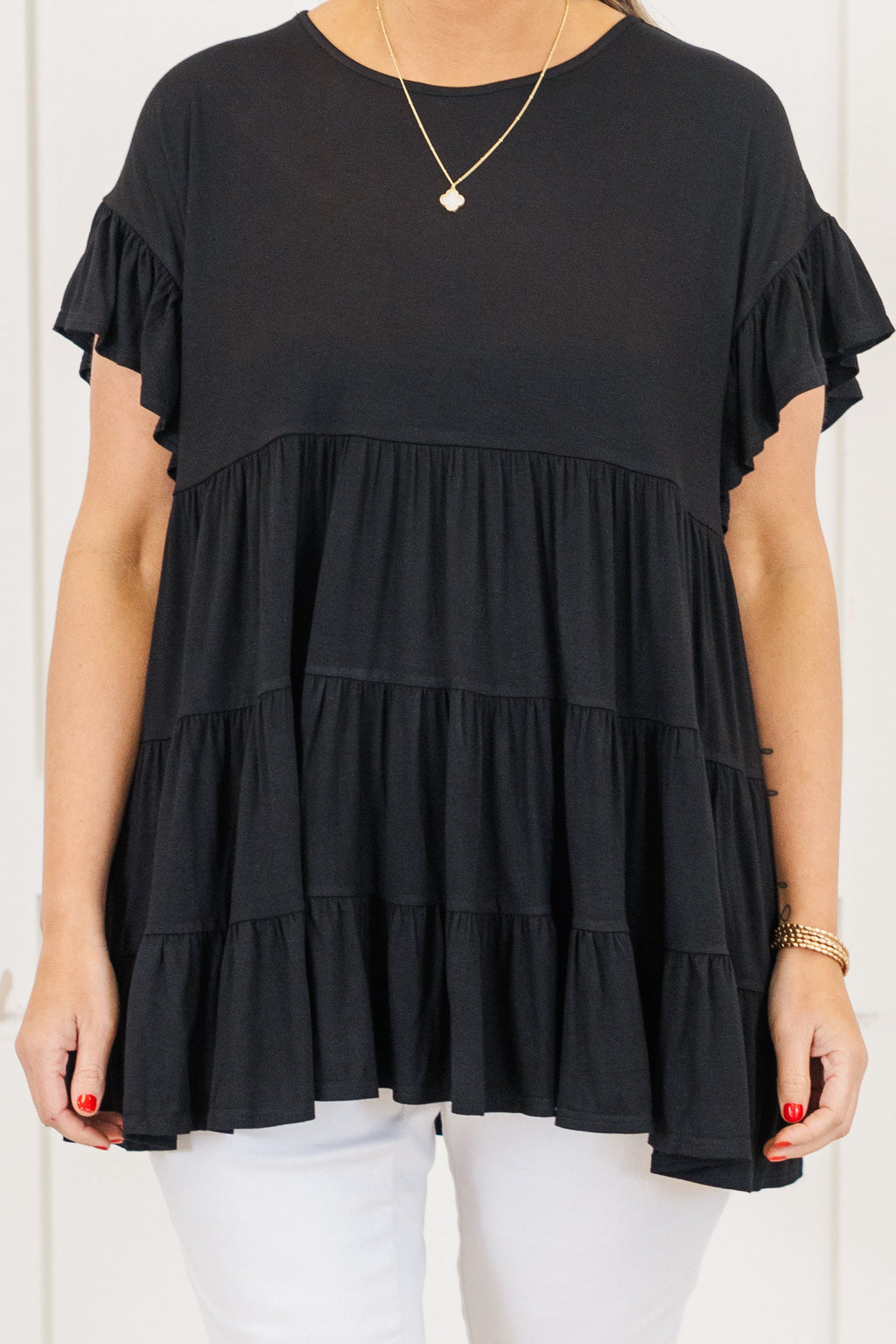 Love and Honey Tunic, Black