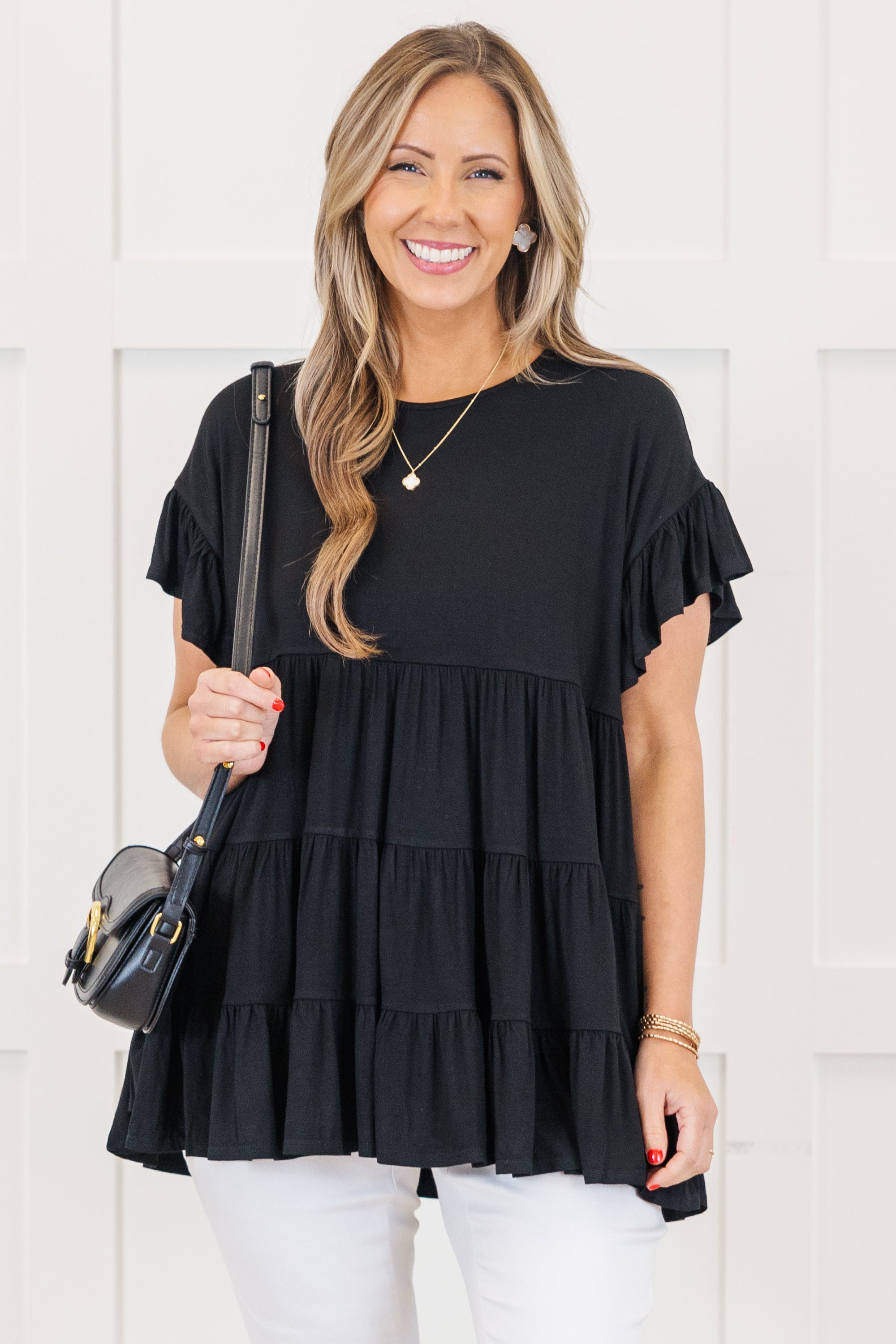 Love and Honey Tunic, Black