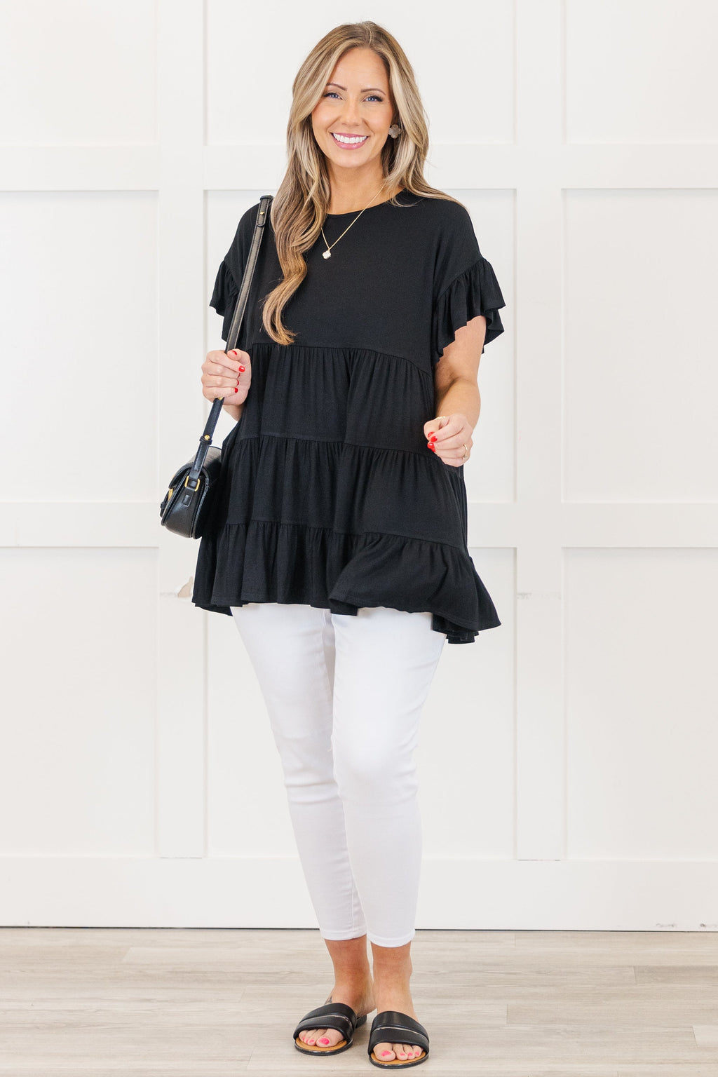Love and Honey Tunic, Black