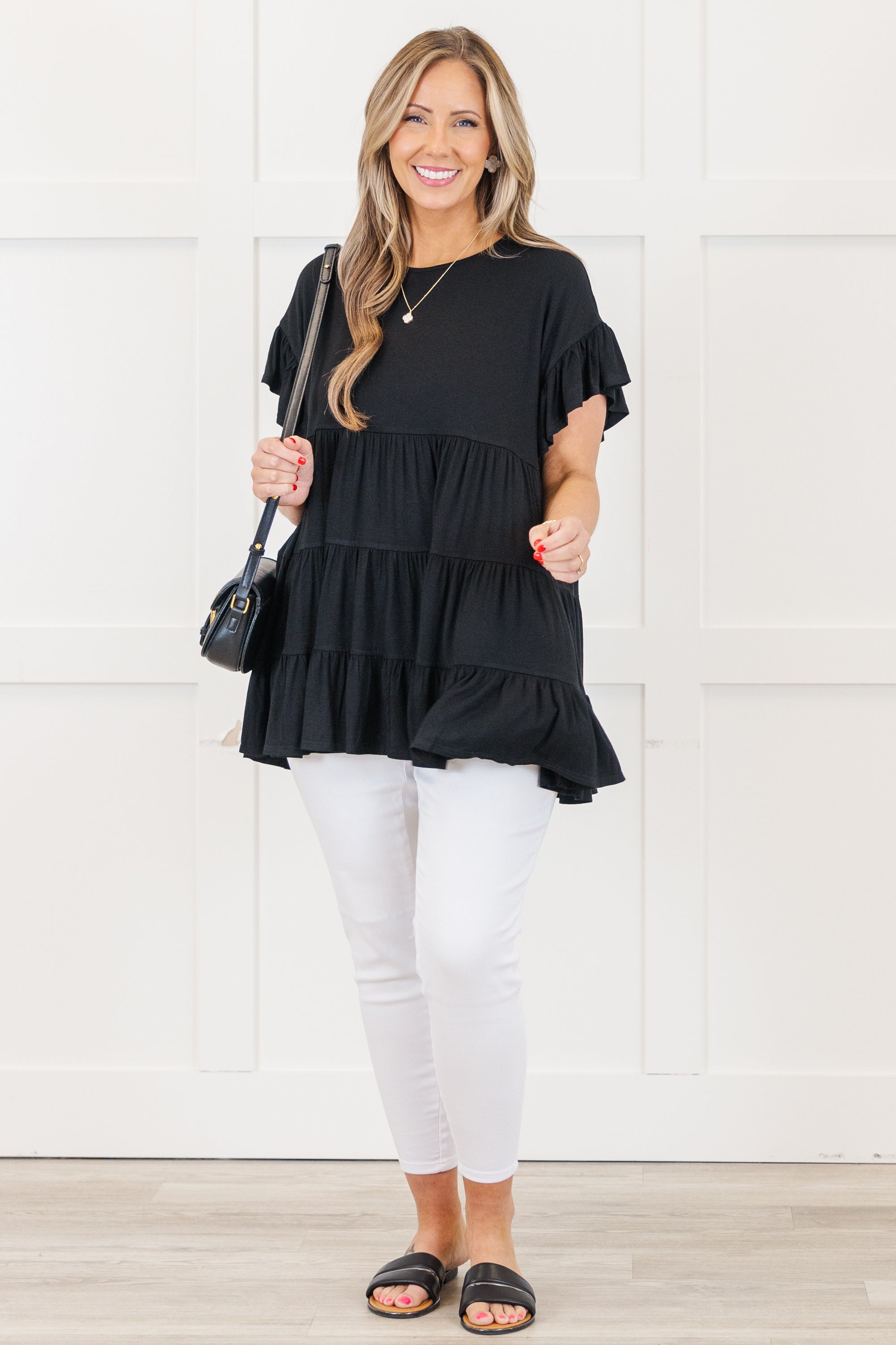 Love and Honey Tunic, Black