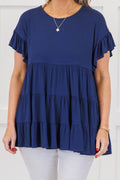 Love and Honey Tunic, Navy