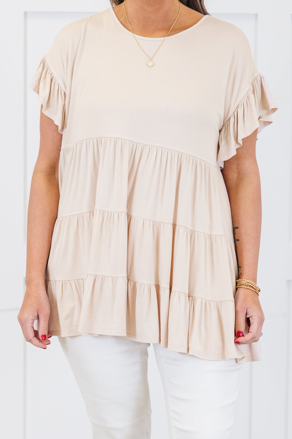 Love And Honey Tunic, Taupe