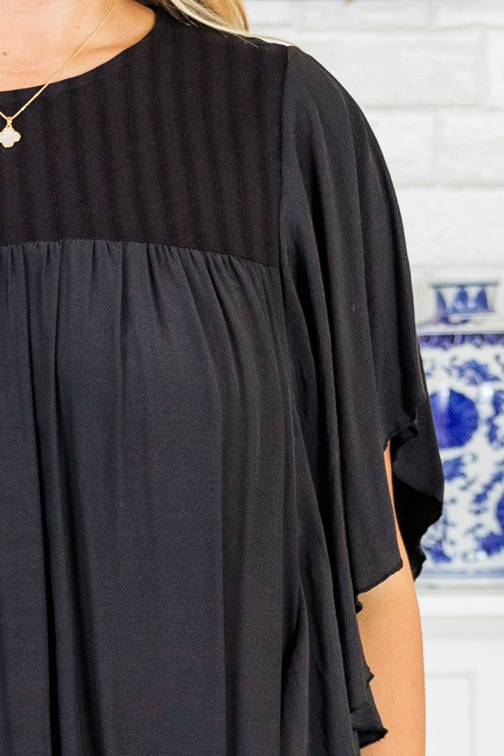Joy And Jasmine Top, Black
