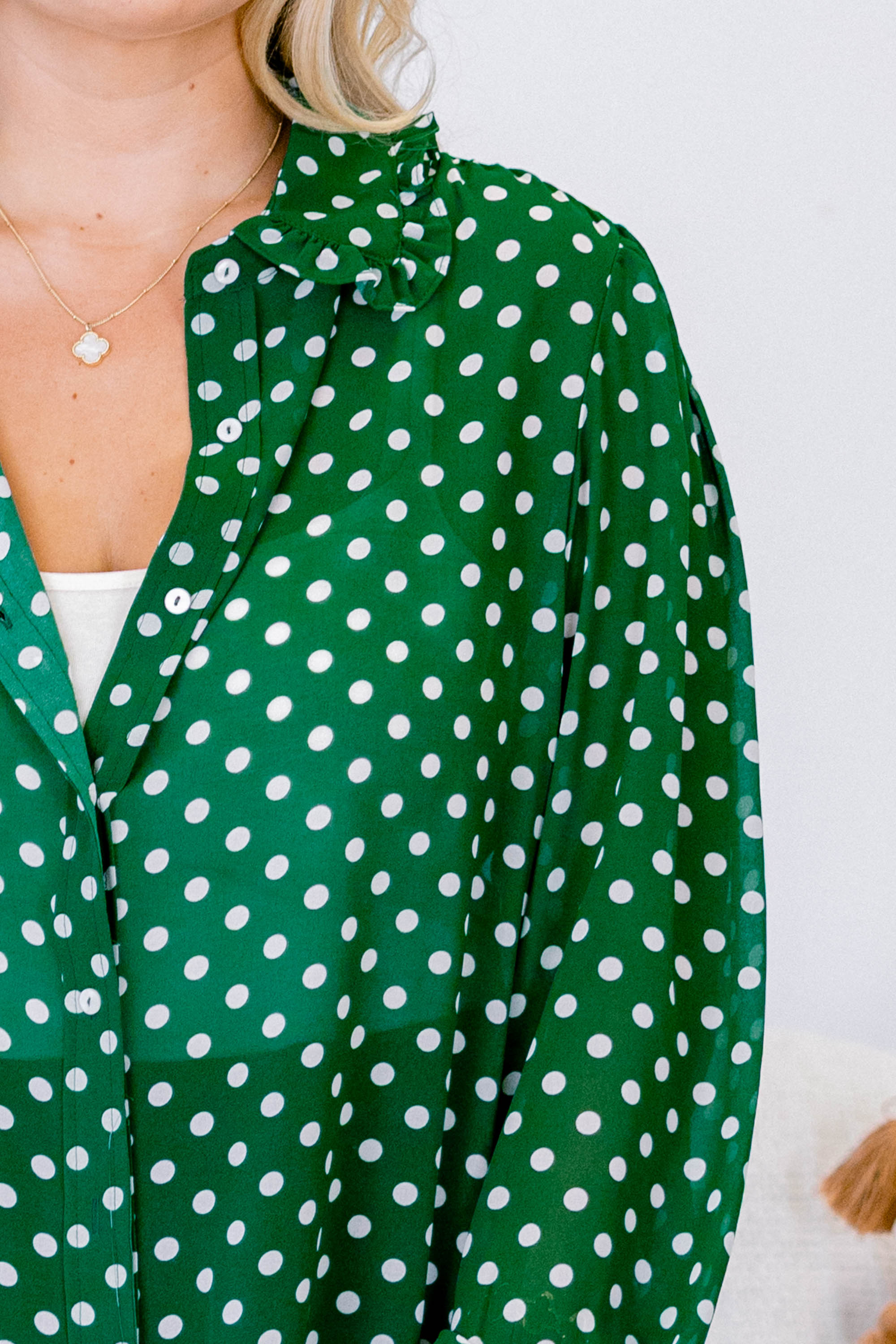 Lovebird Top, Green