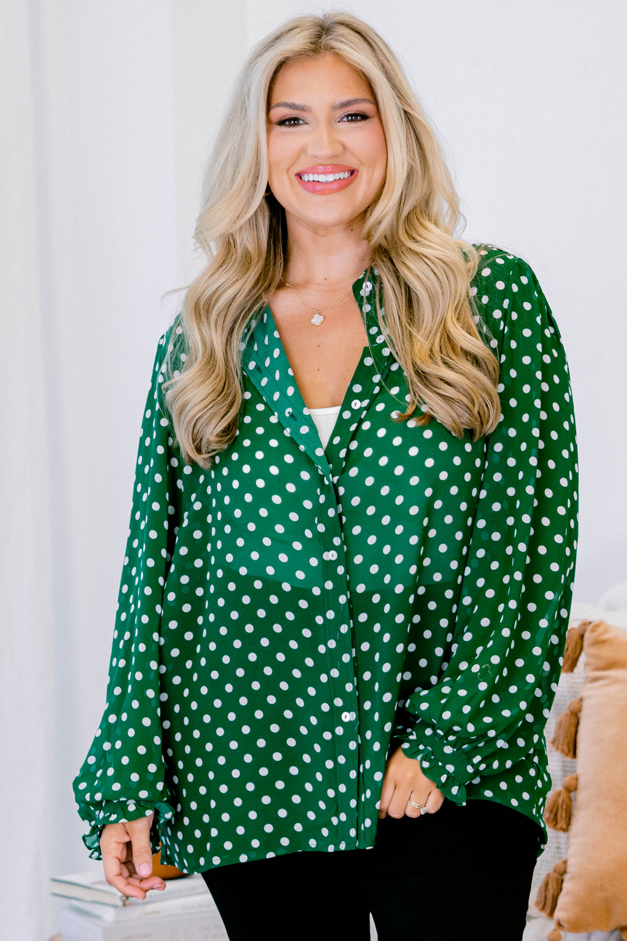 Lovebird Top, Green