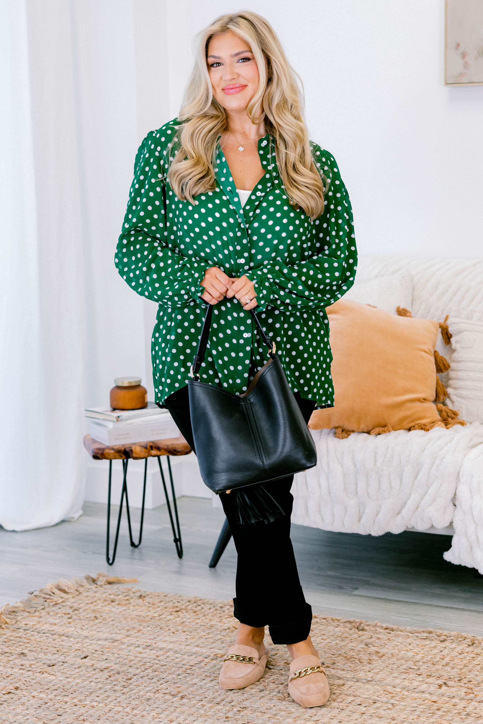 Lovebird Top, Green