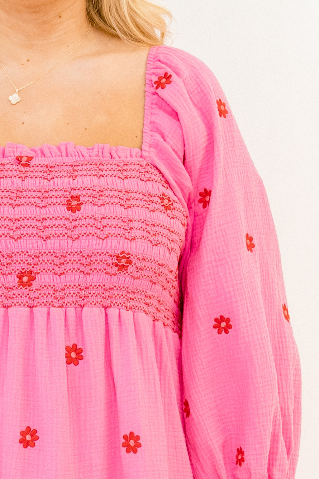 Lovely Days Dress, Fuchsia