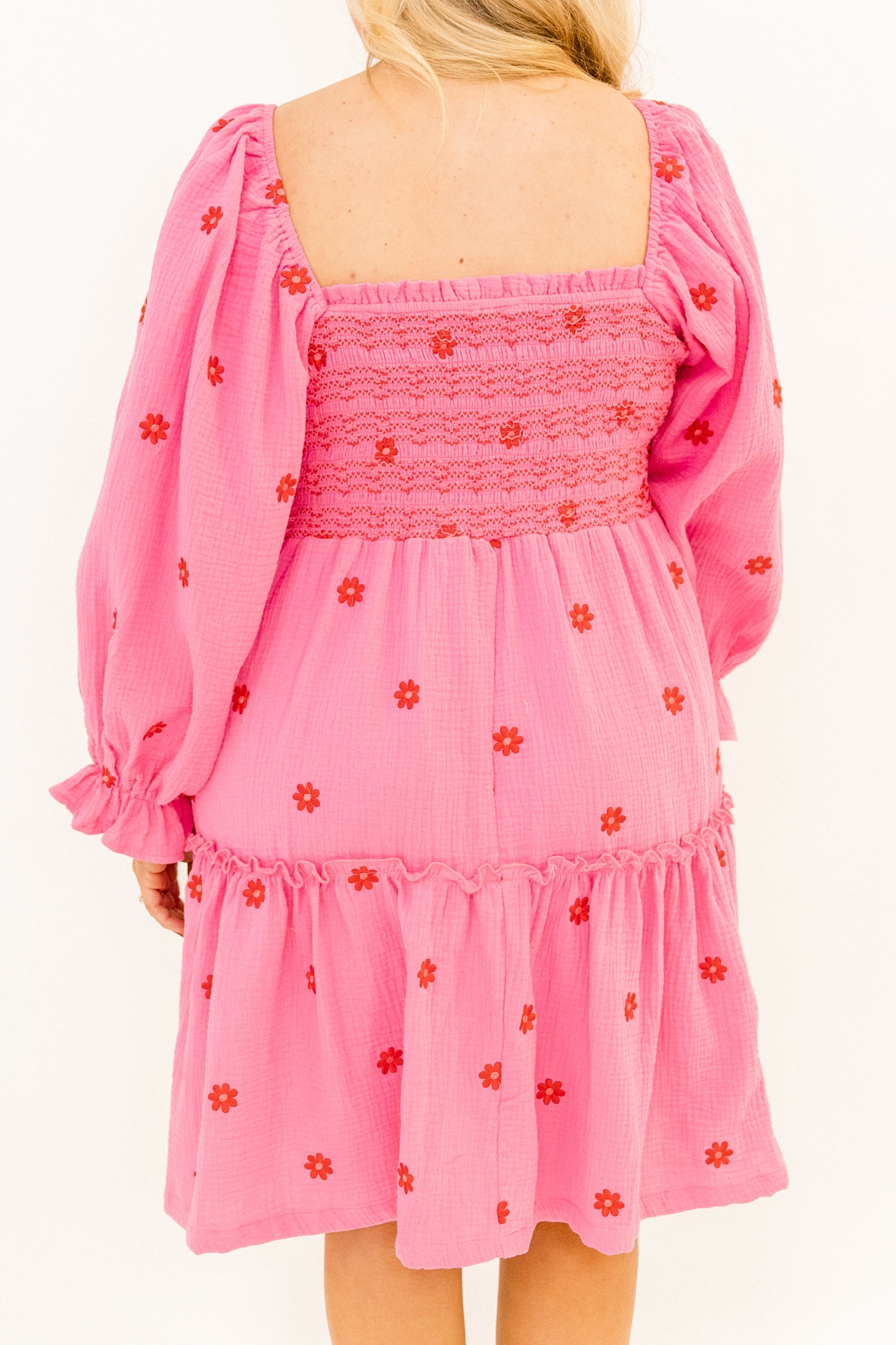 Lovely Days Dress, Fuchsia