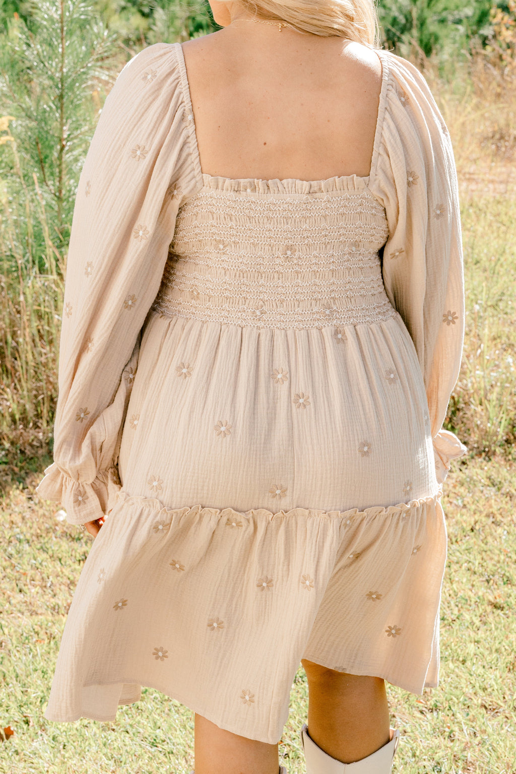 Lovely Days Dress, Tan