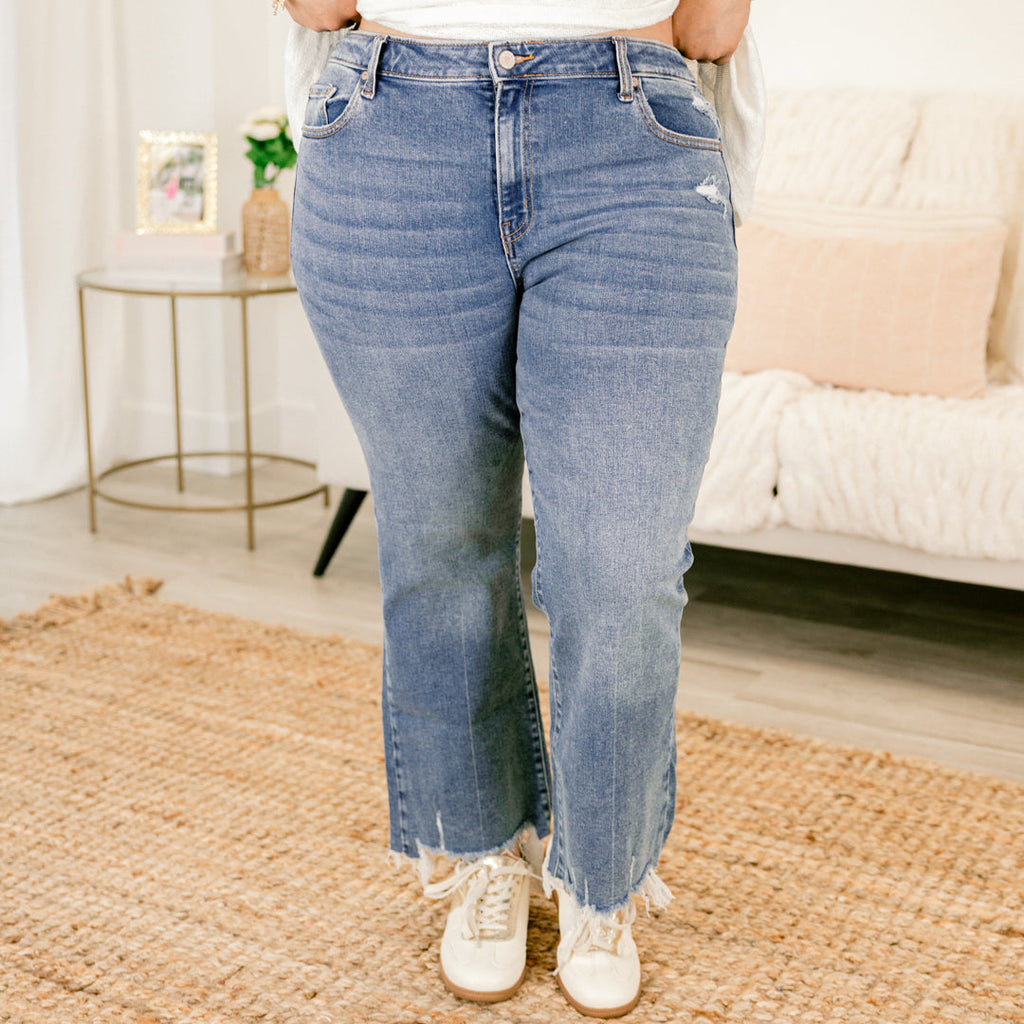 Lovely Days With You Jeans, Medium Wash