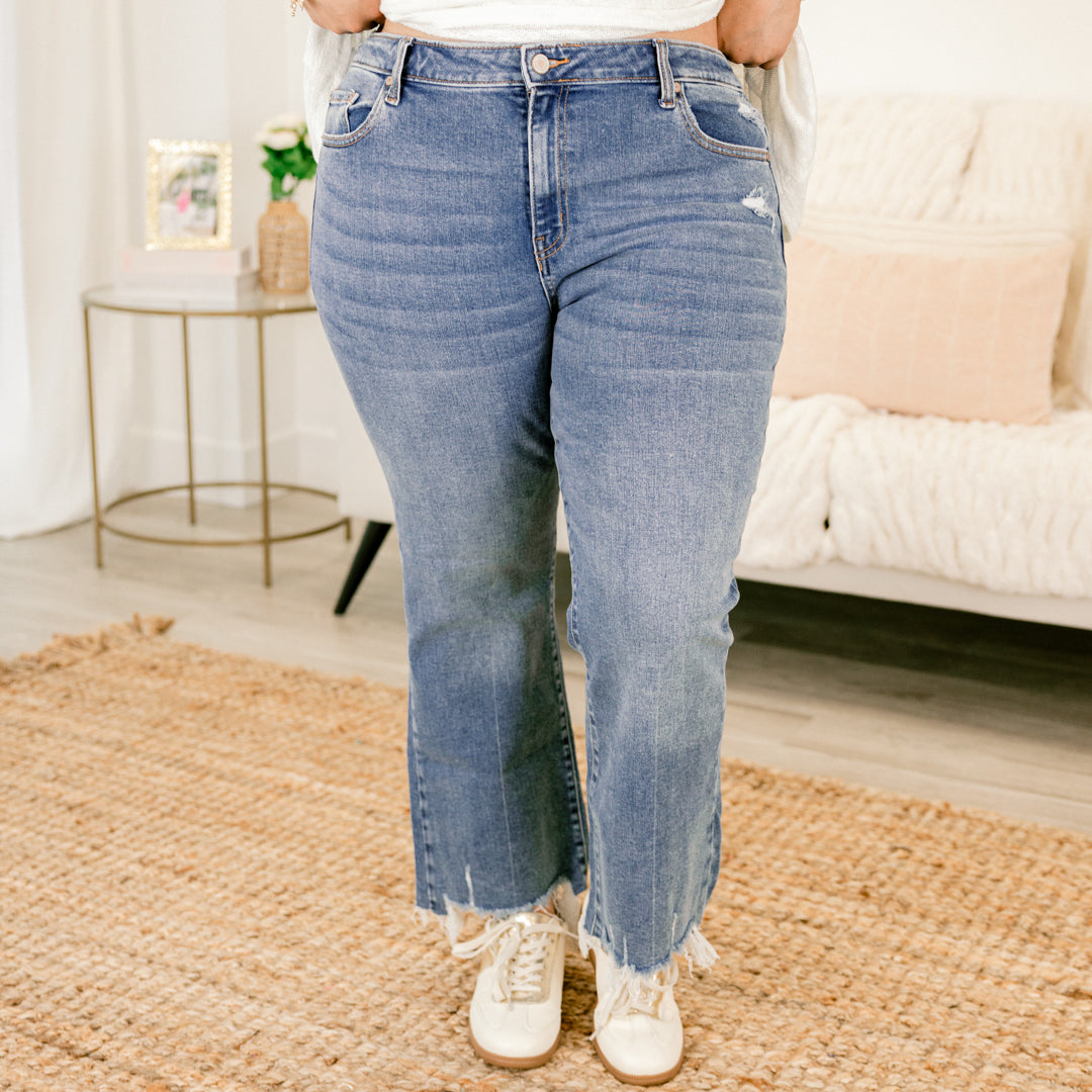 Lovely Days With You Jeans, Medium Wash