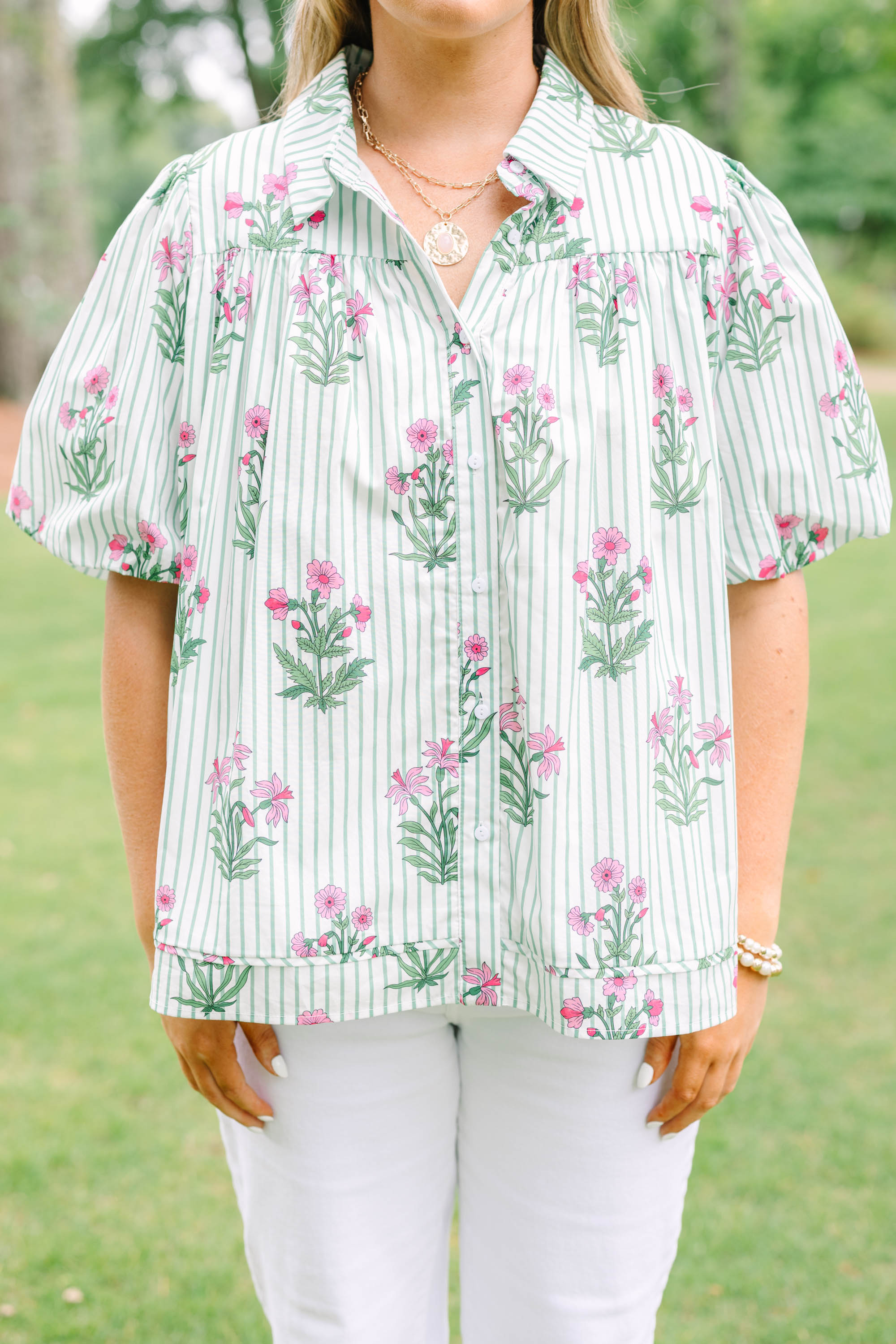 Lovely Outlook Top, Mint