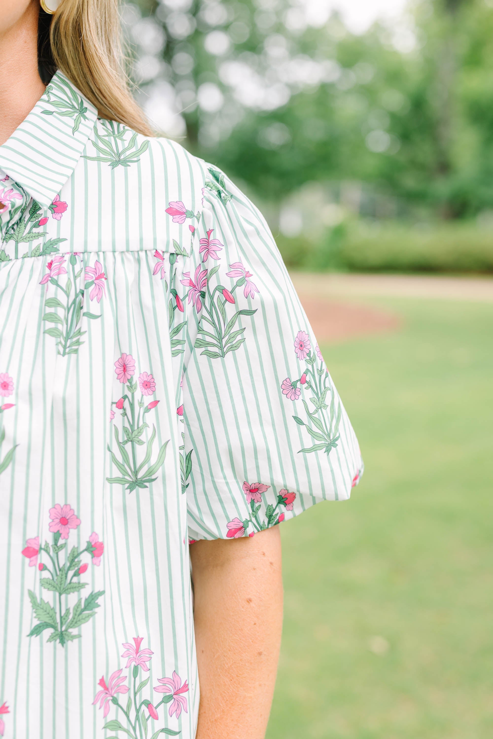 Lovely Outlook Top, Mint