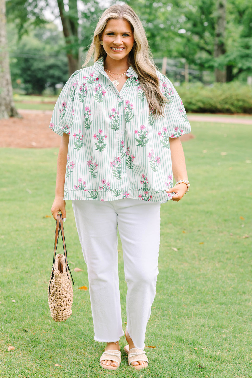 Lovely Outlook Top, Mint