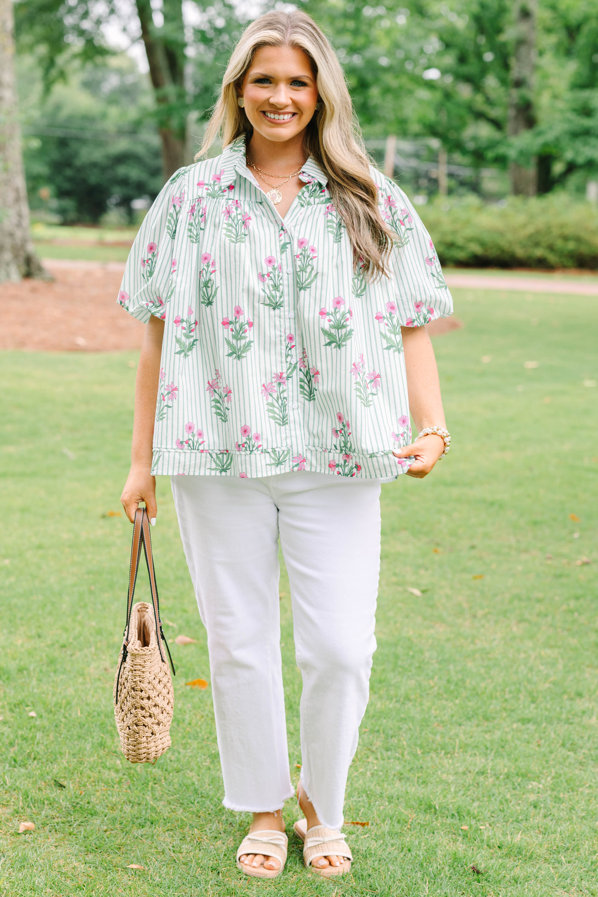 Lovely Outlook Top, Mint