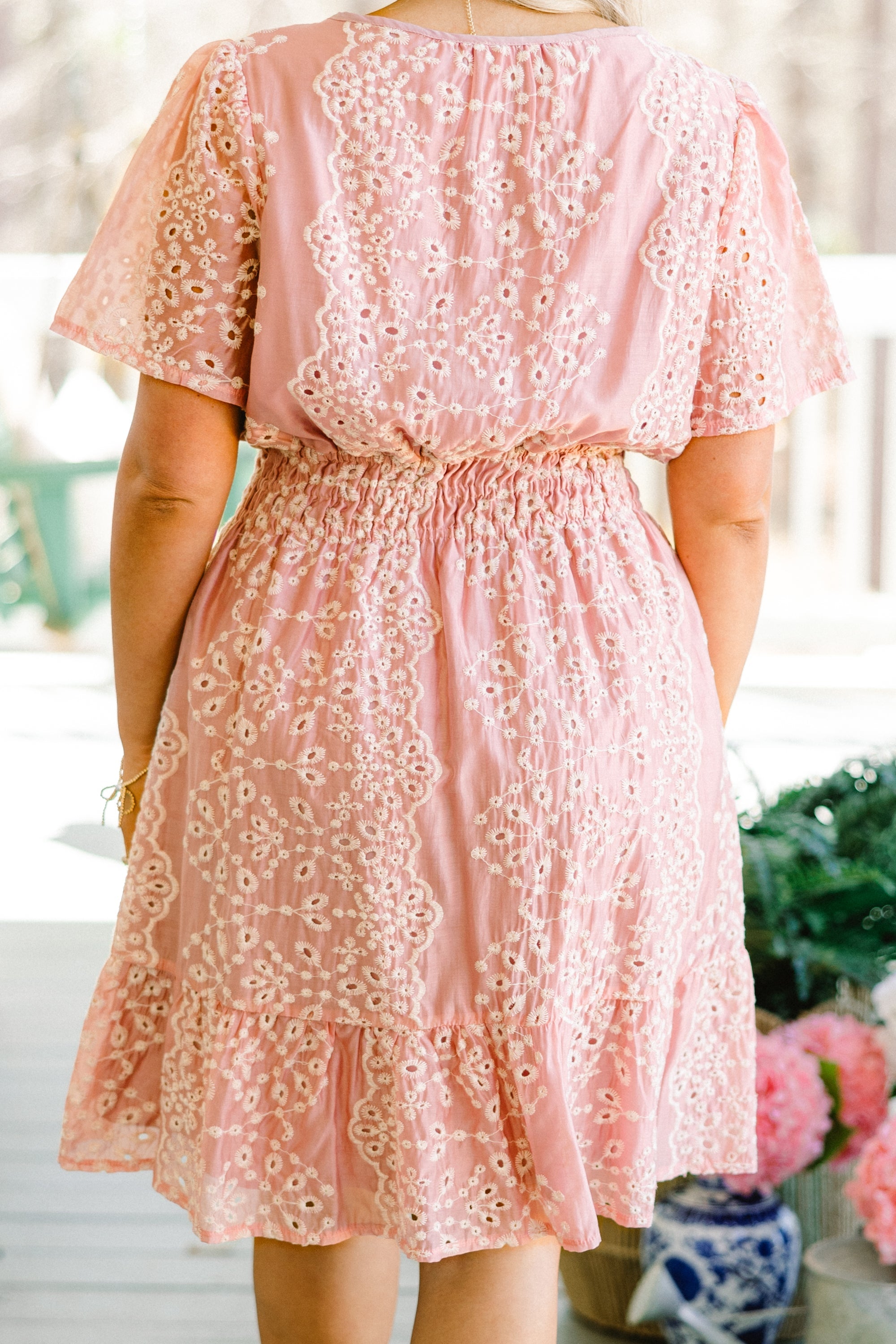 Lush With Life Dress, Pink