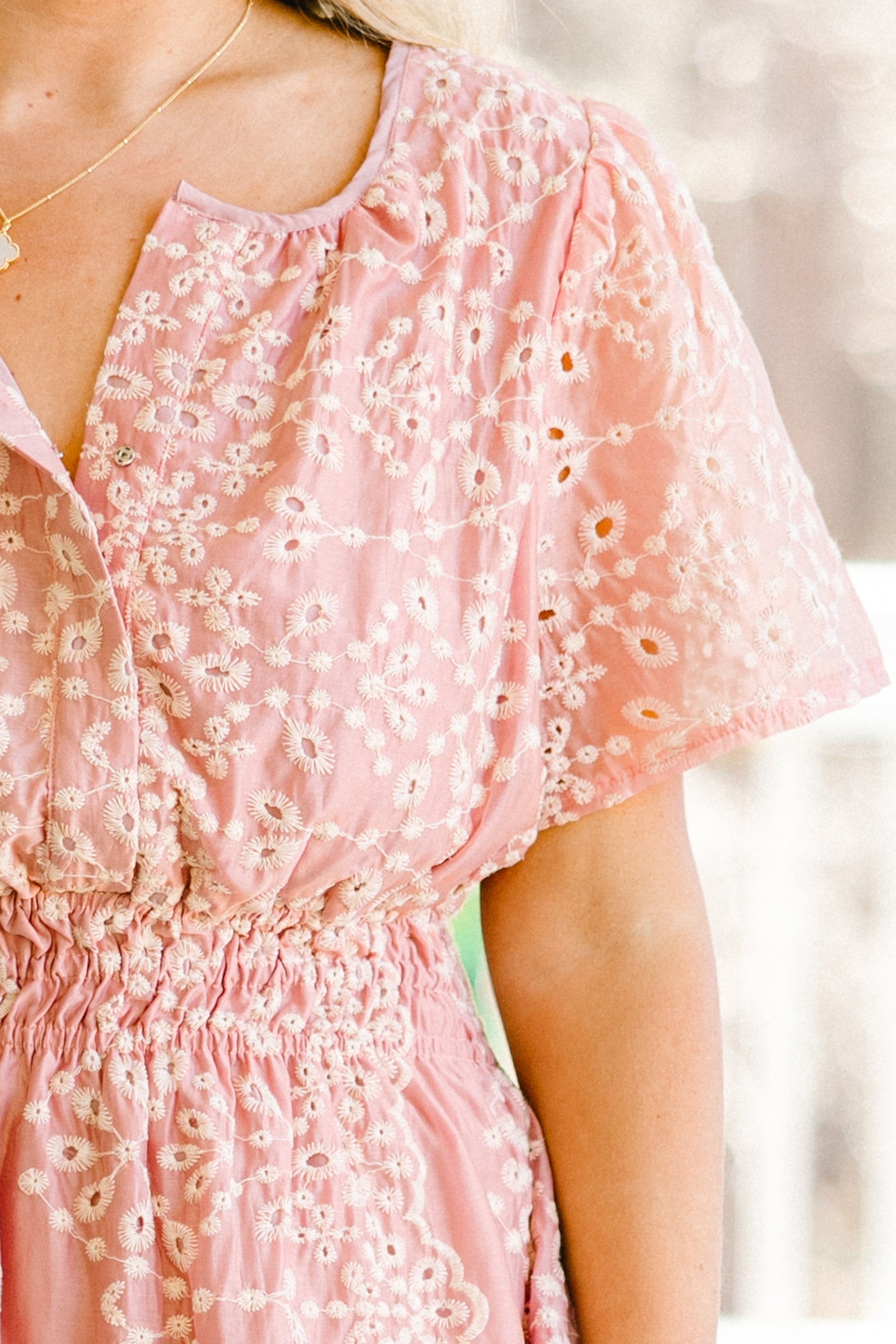 Lush With Life Dress, Pink