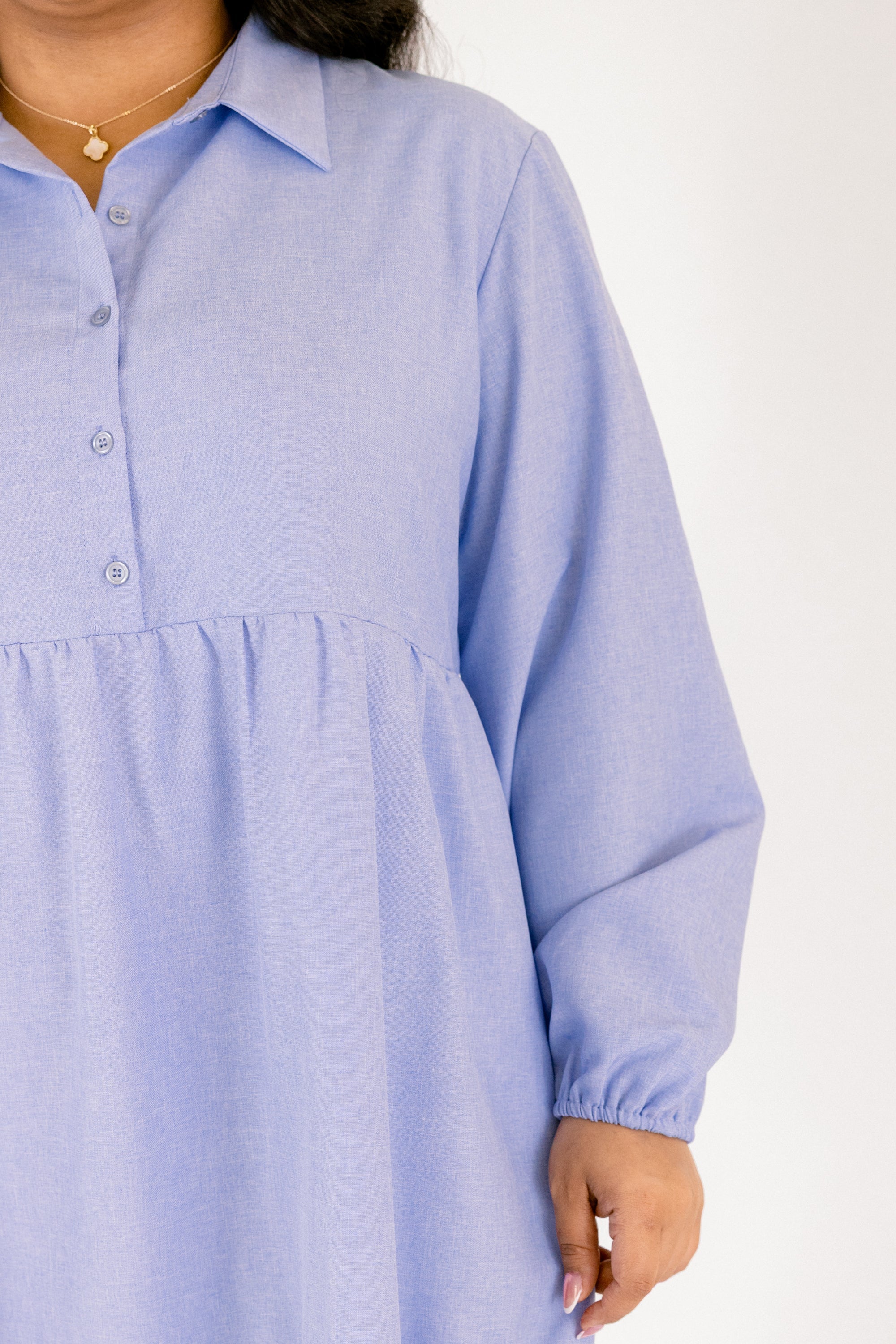 Made For Malibu Dress, Chambray