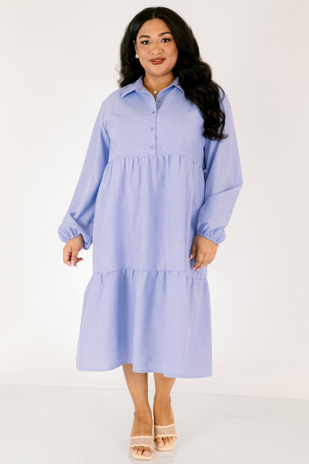 Made For Malibu Dress, Chambray