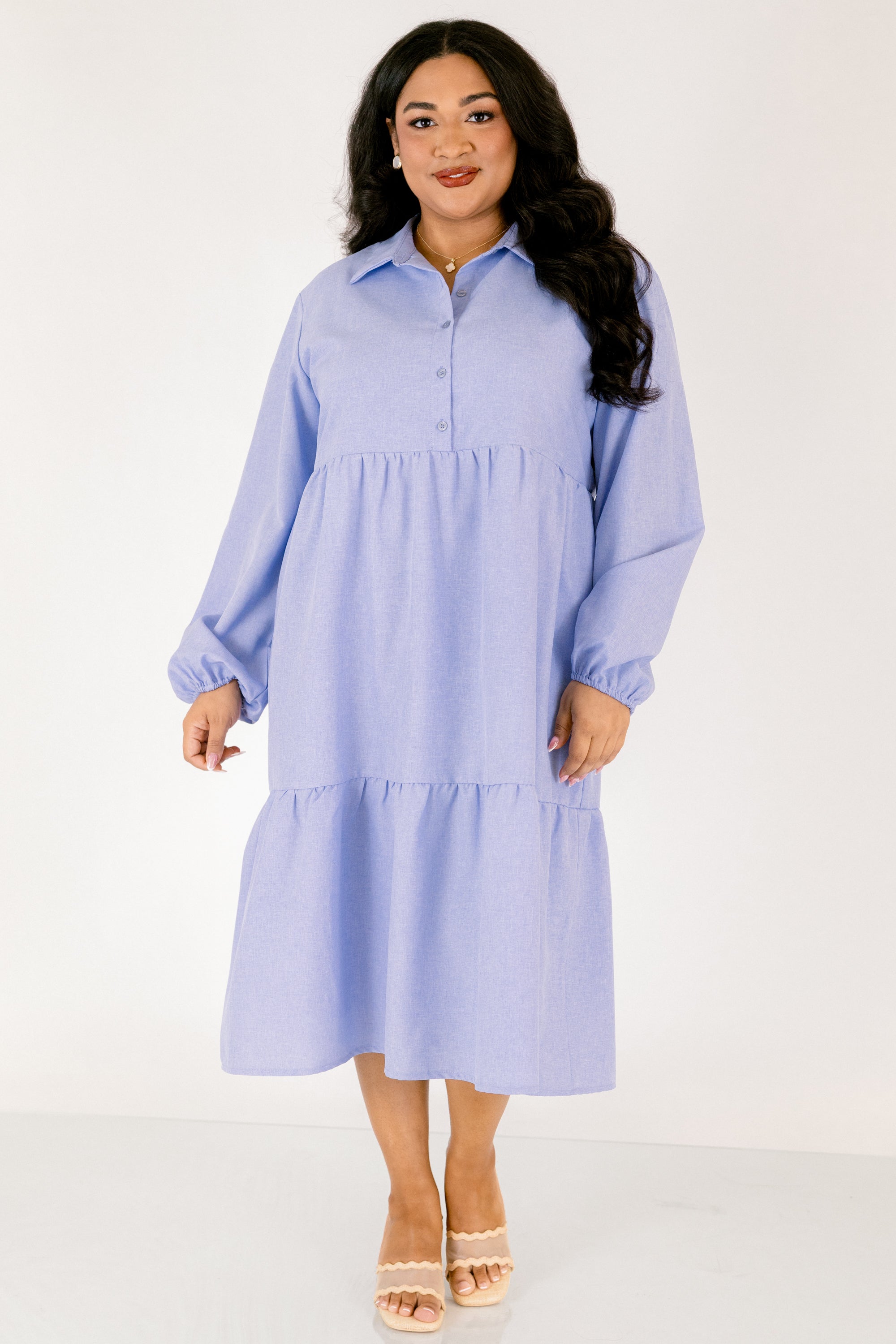 Made For Malibu Dress, Chambray