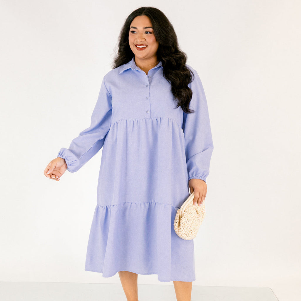 Made For Malibu Dress, Chambray
