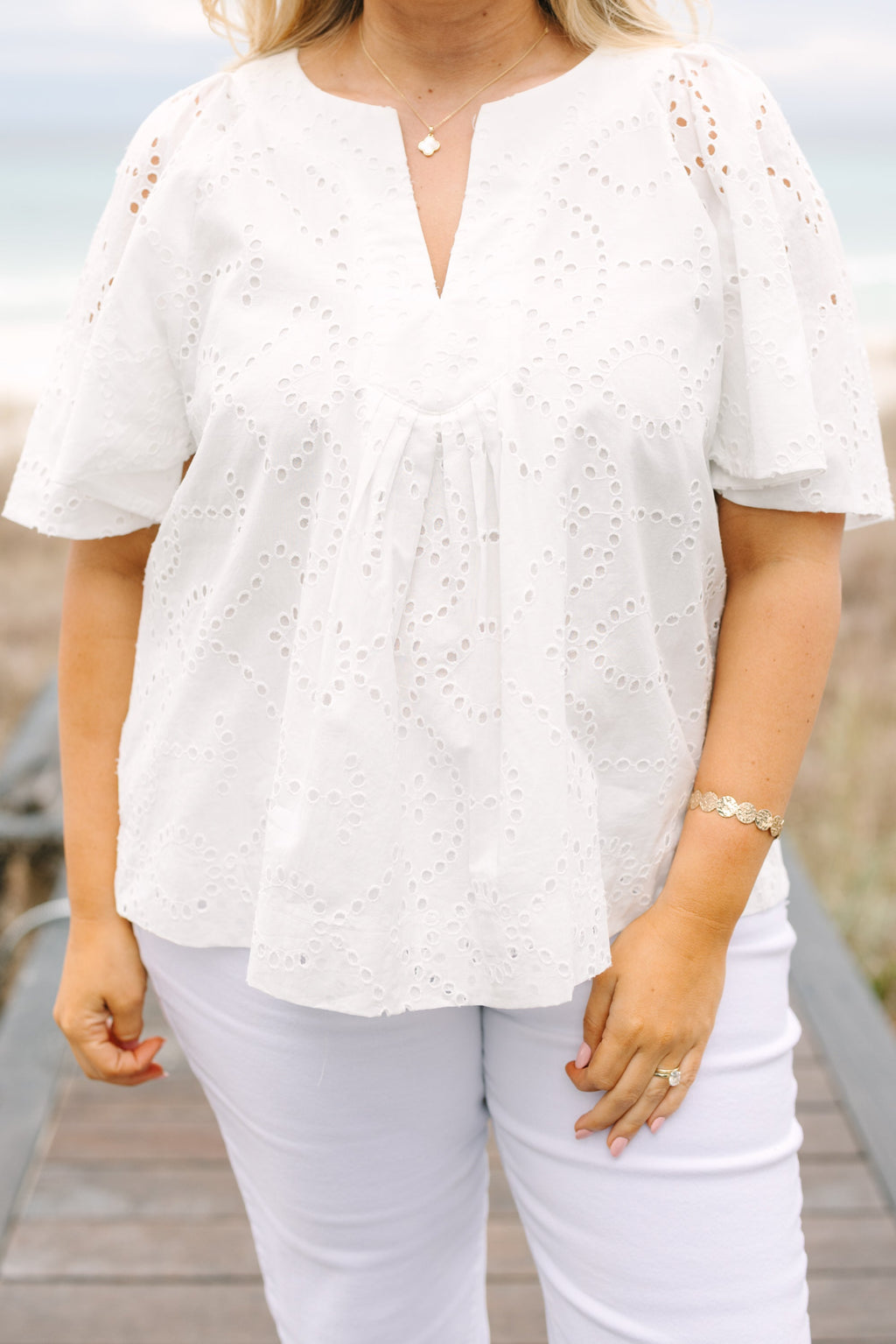 Made For Now Top, White