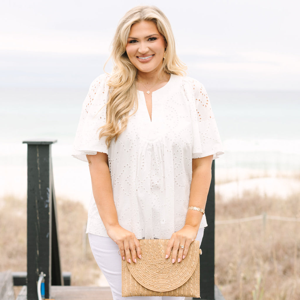 Made For Now Top, White