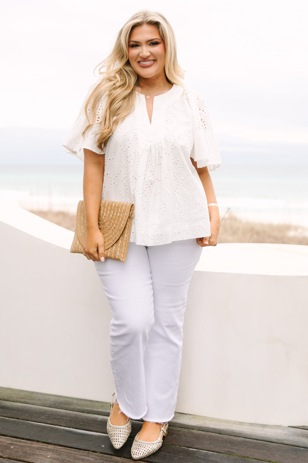 Made For Now Top, White