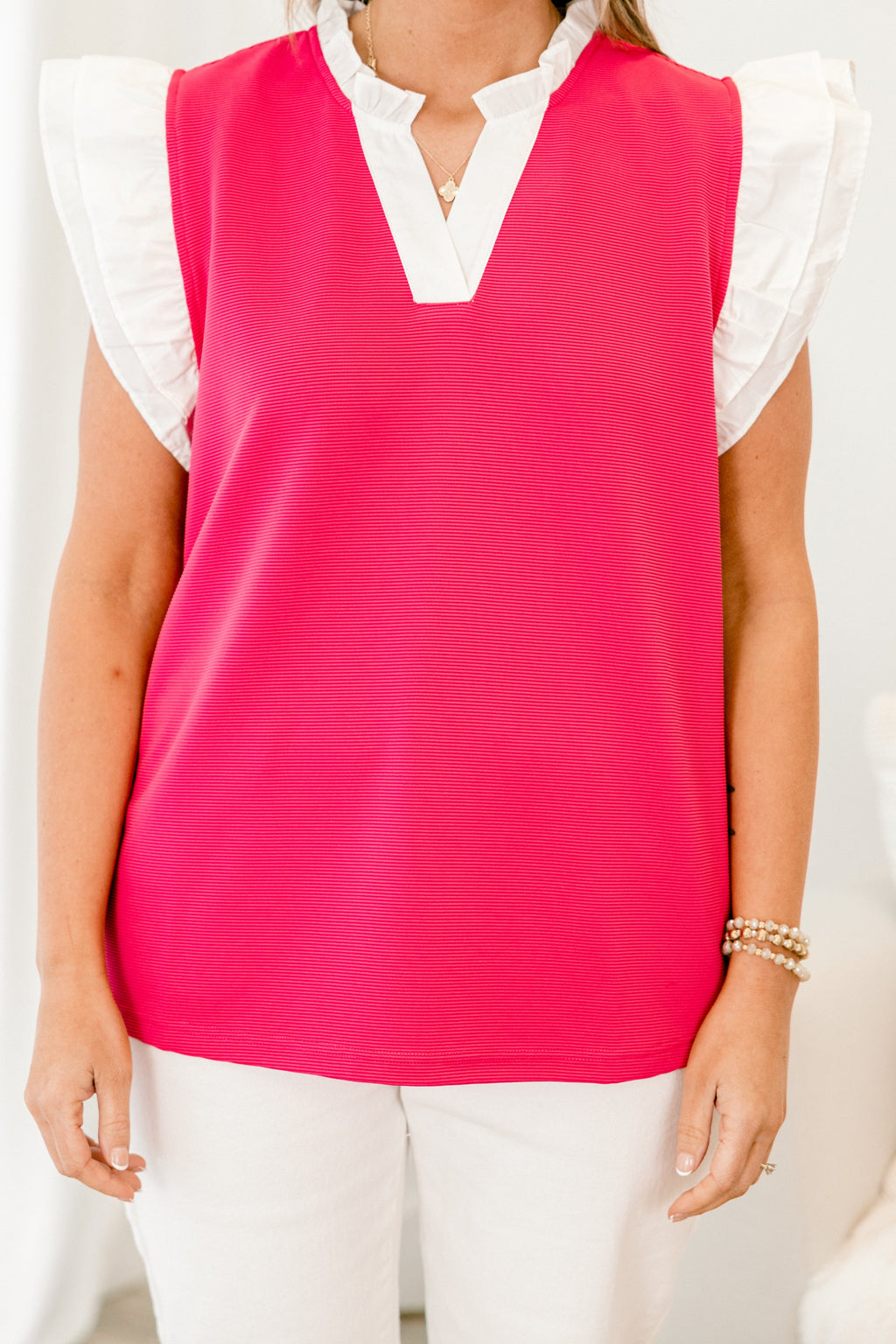 Made For Sun Top, Pink
