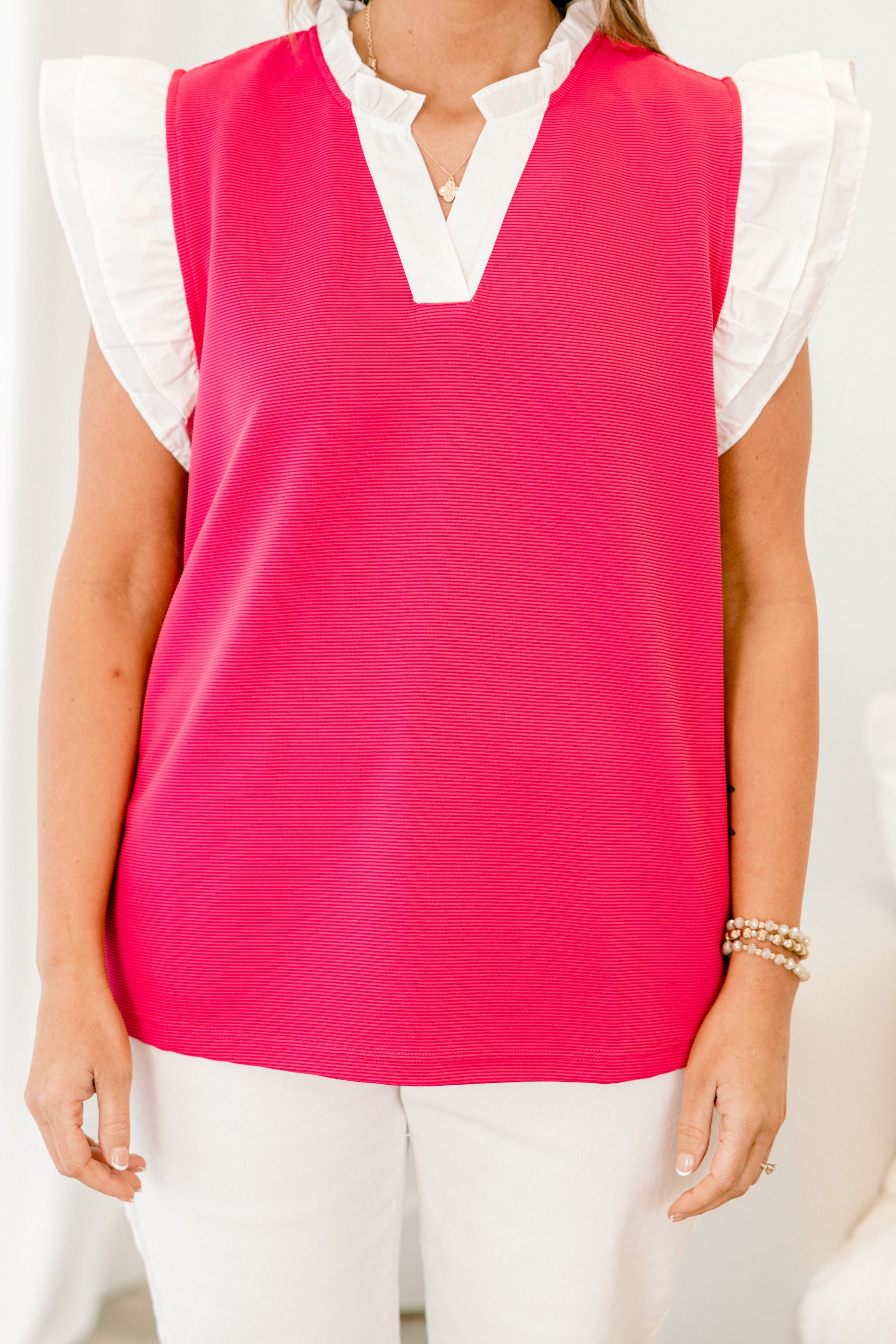 Made For Sun Top, Pink