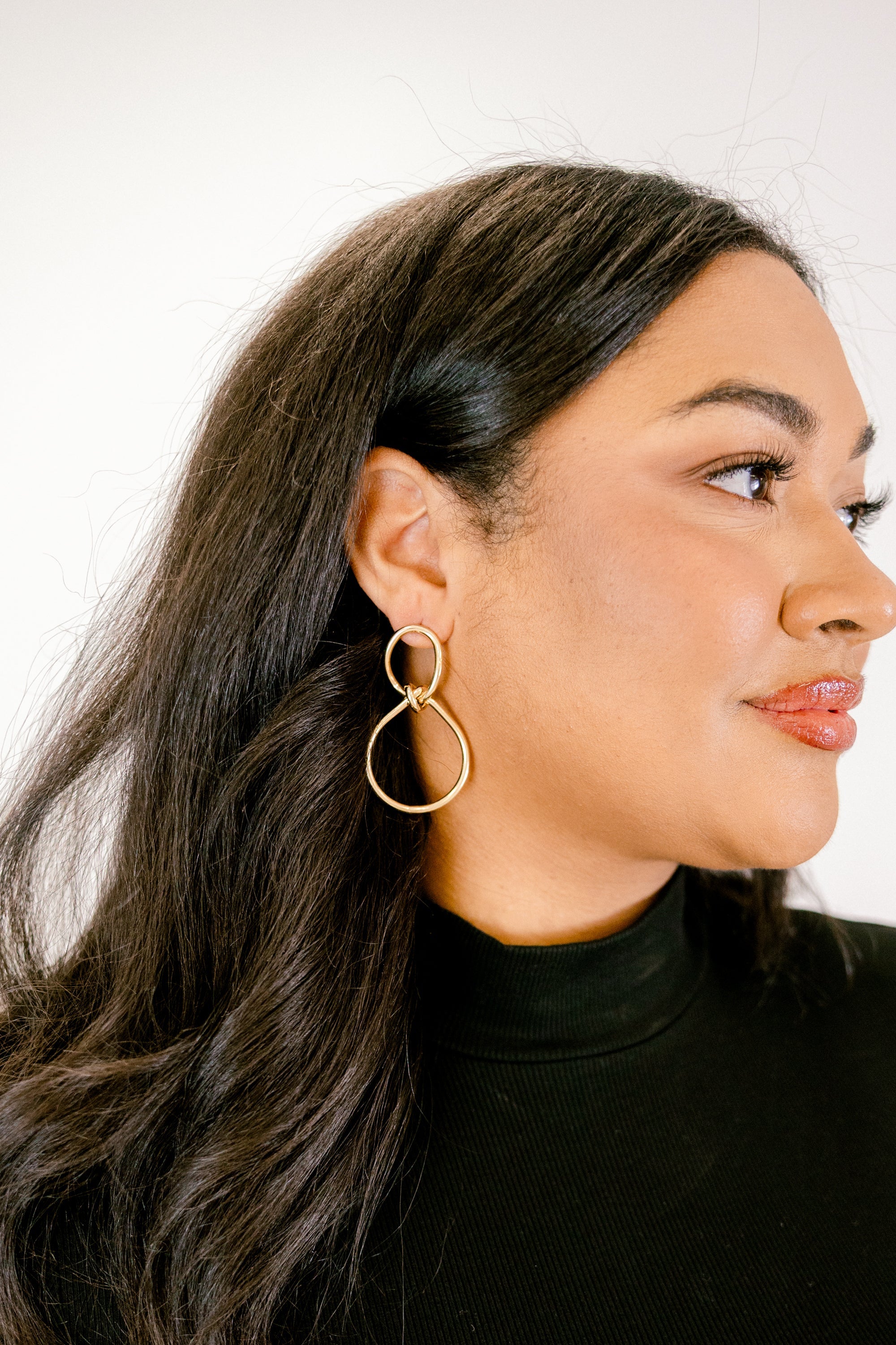 Made Me Realized Earrings, Gold