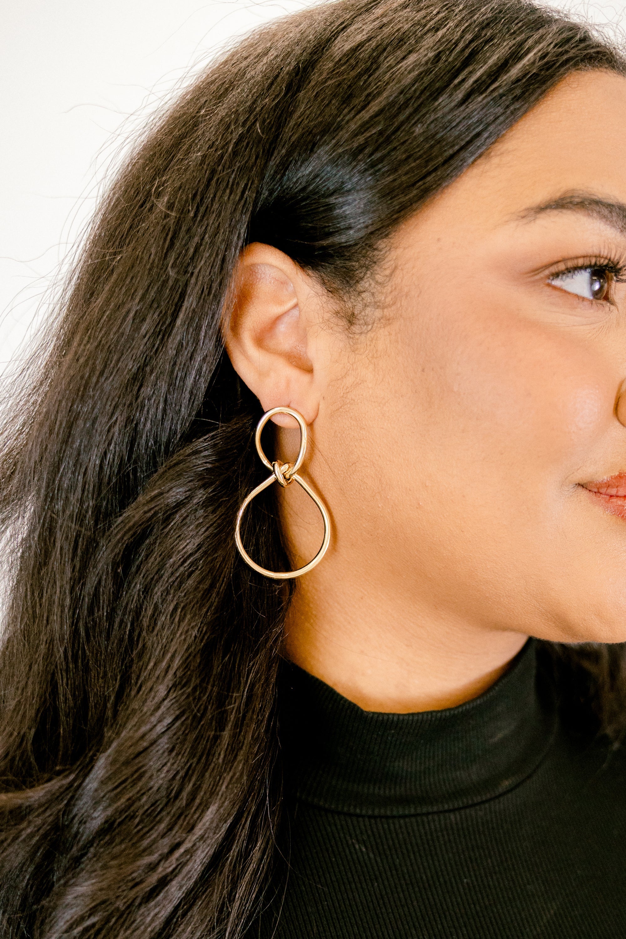 Made Me Realized Earrings, Gold