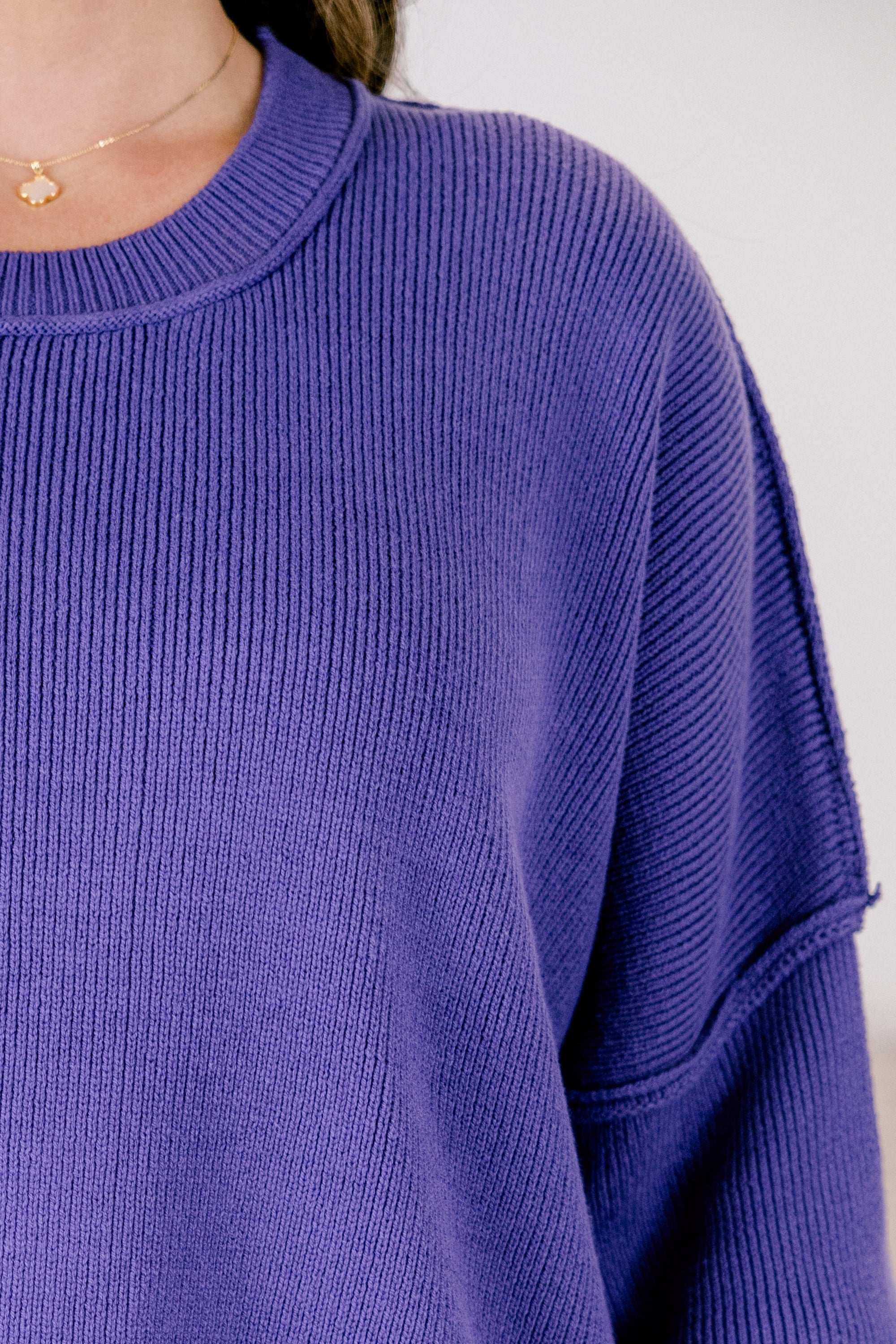 Magically Perfect Sweater, Berry