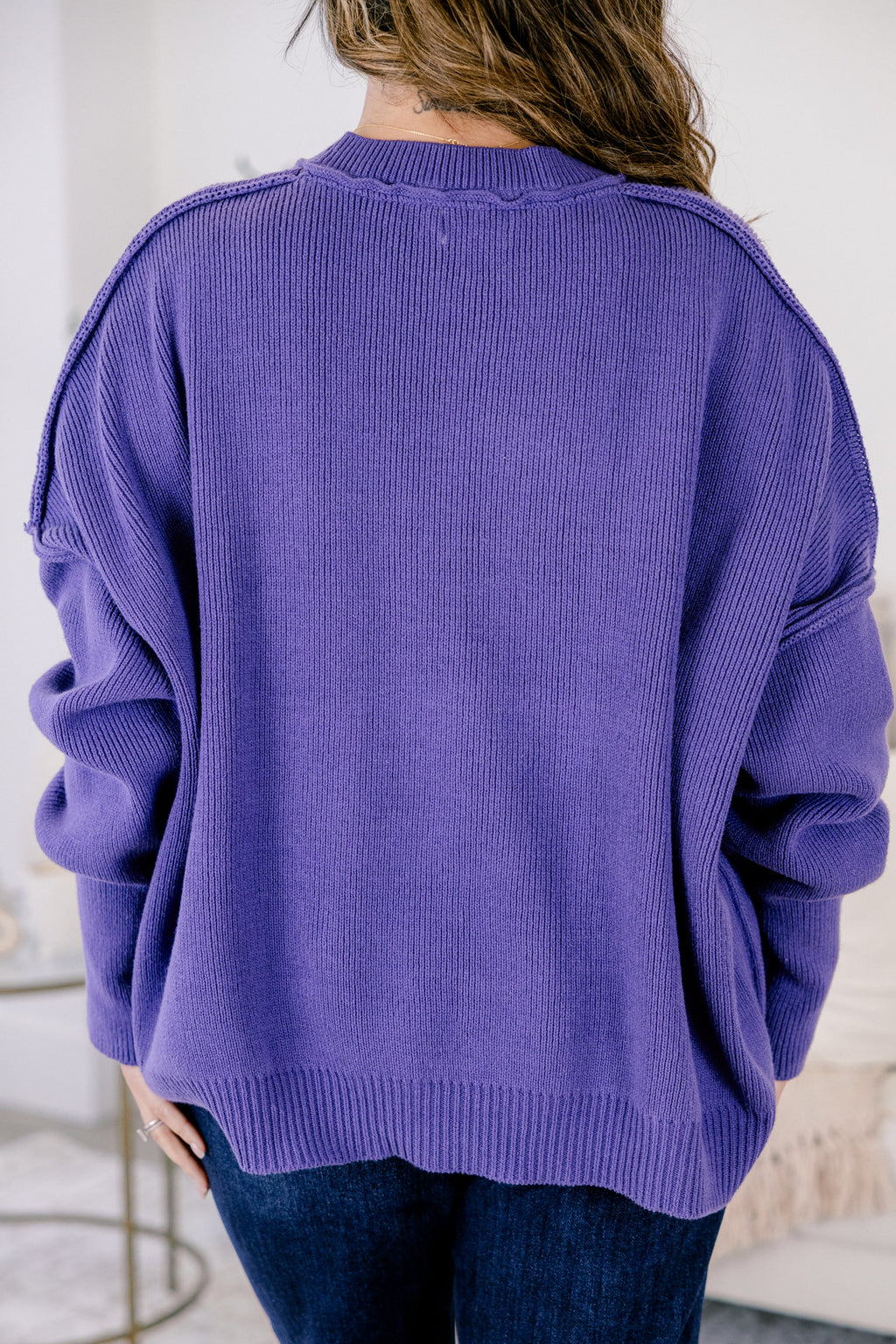 Magically Perfect Sweater, Berry