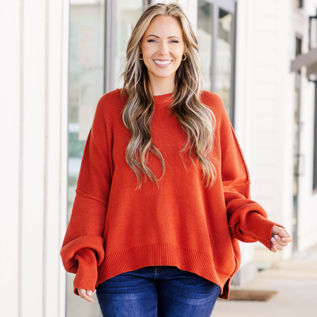Magically Perfect Sweater, Clay