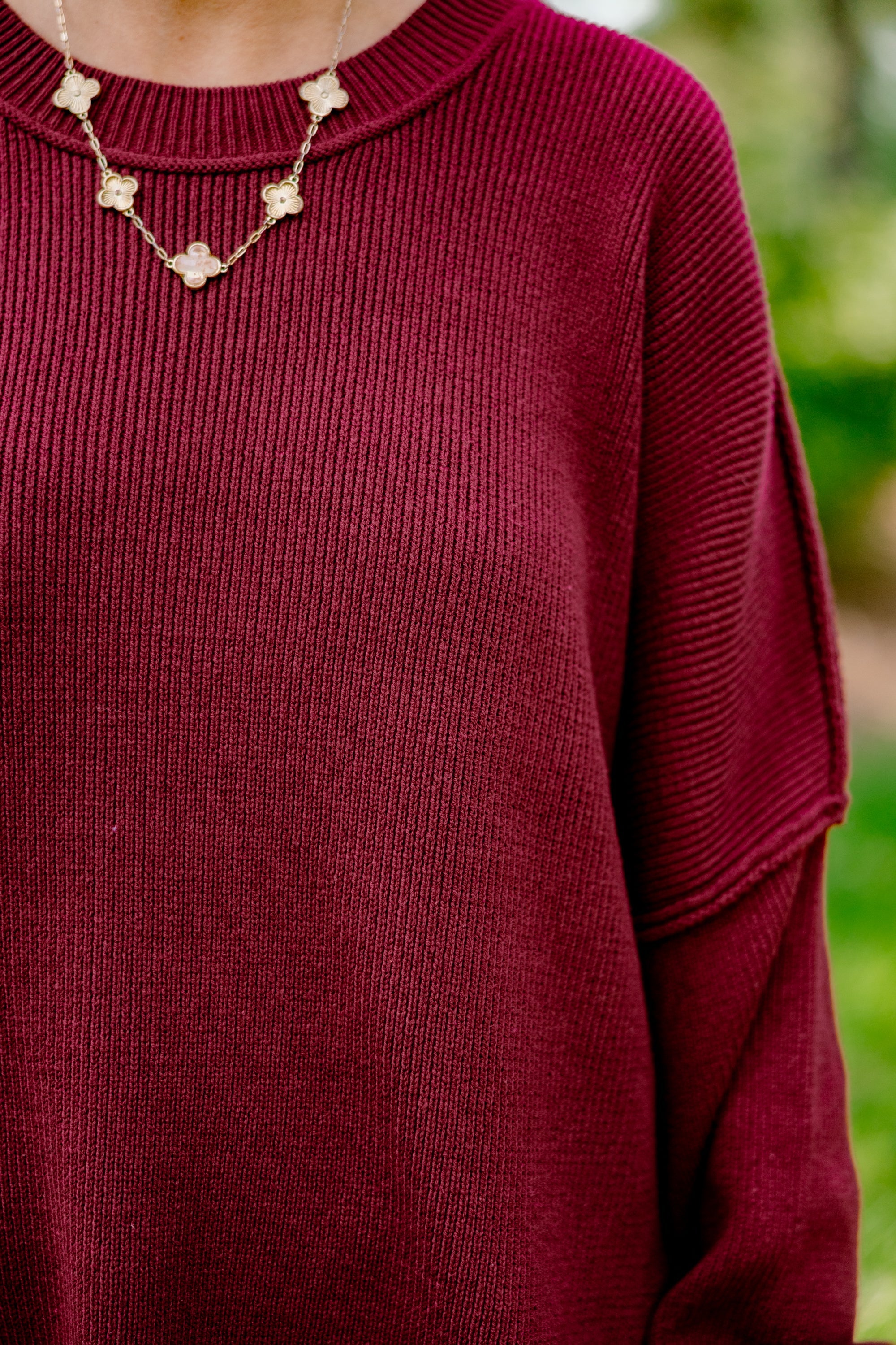 Magically Perfect Sweater, Crimson