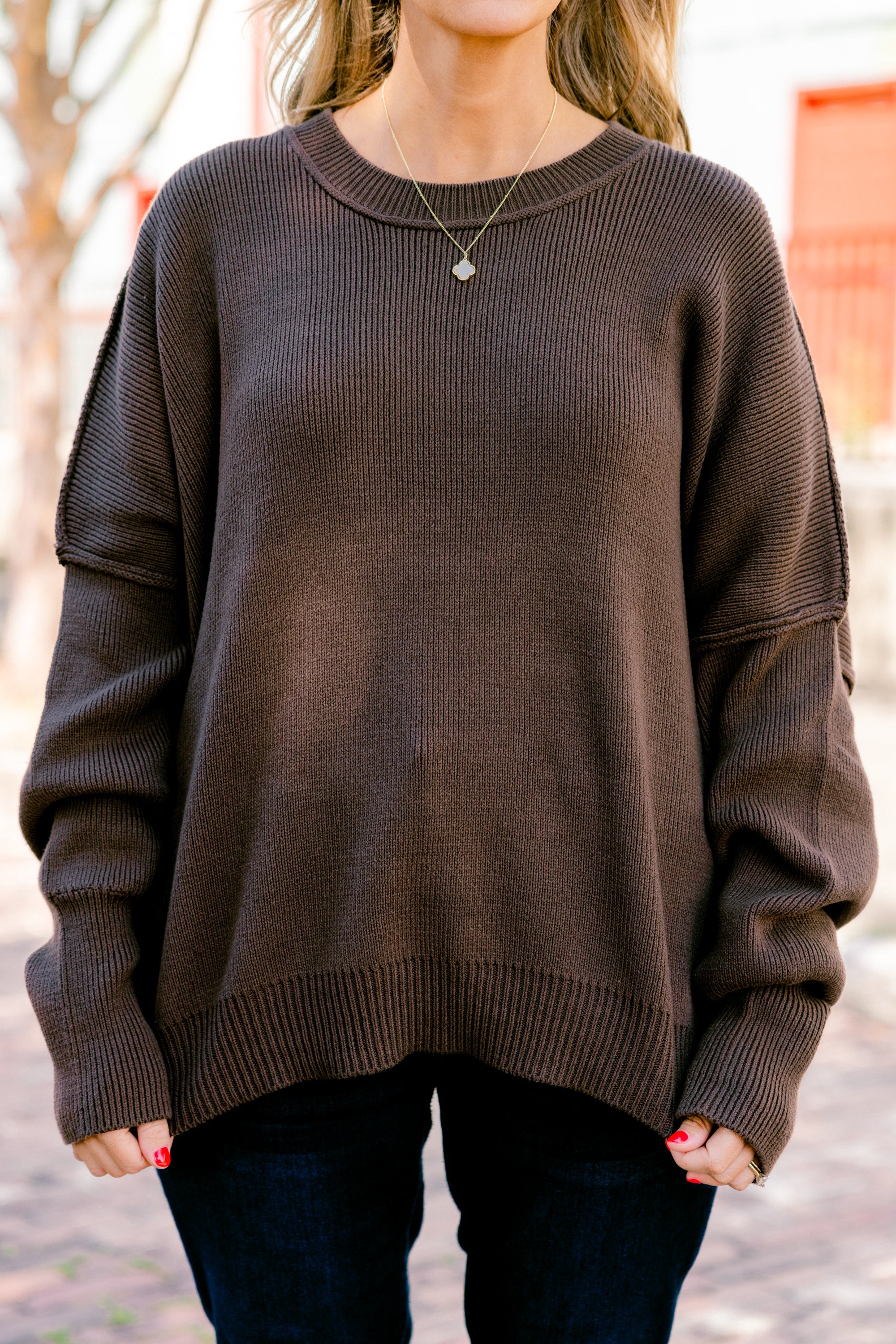 Magically Perfect Sweater, Mocha