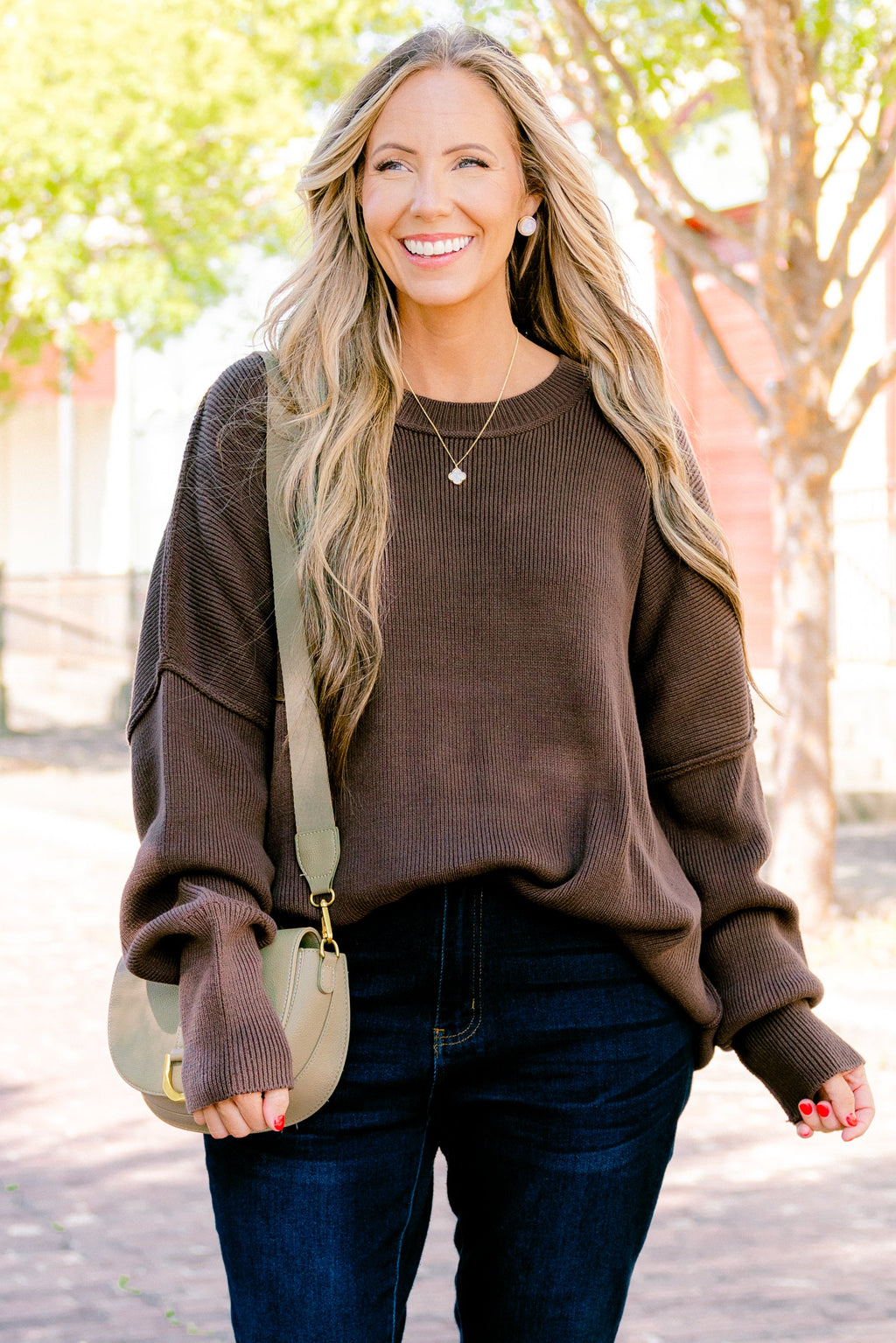 Magically Perfect Sweater, Mocha