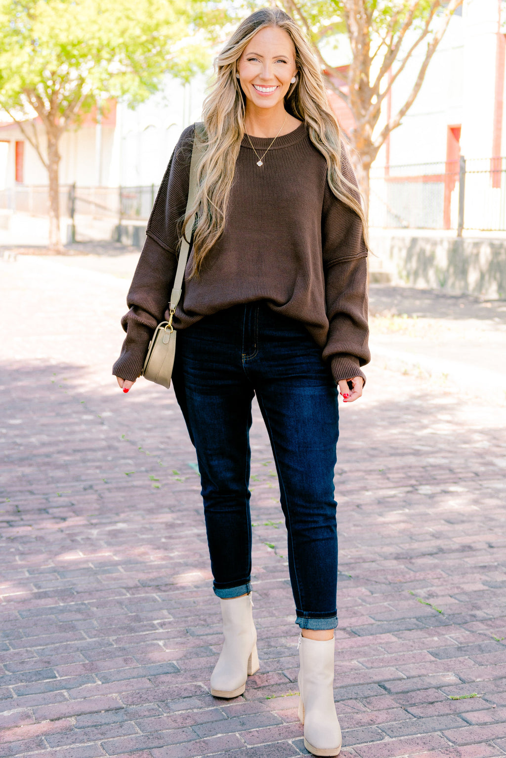 Magically Perfect Sweater, Mocha