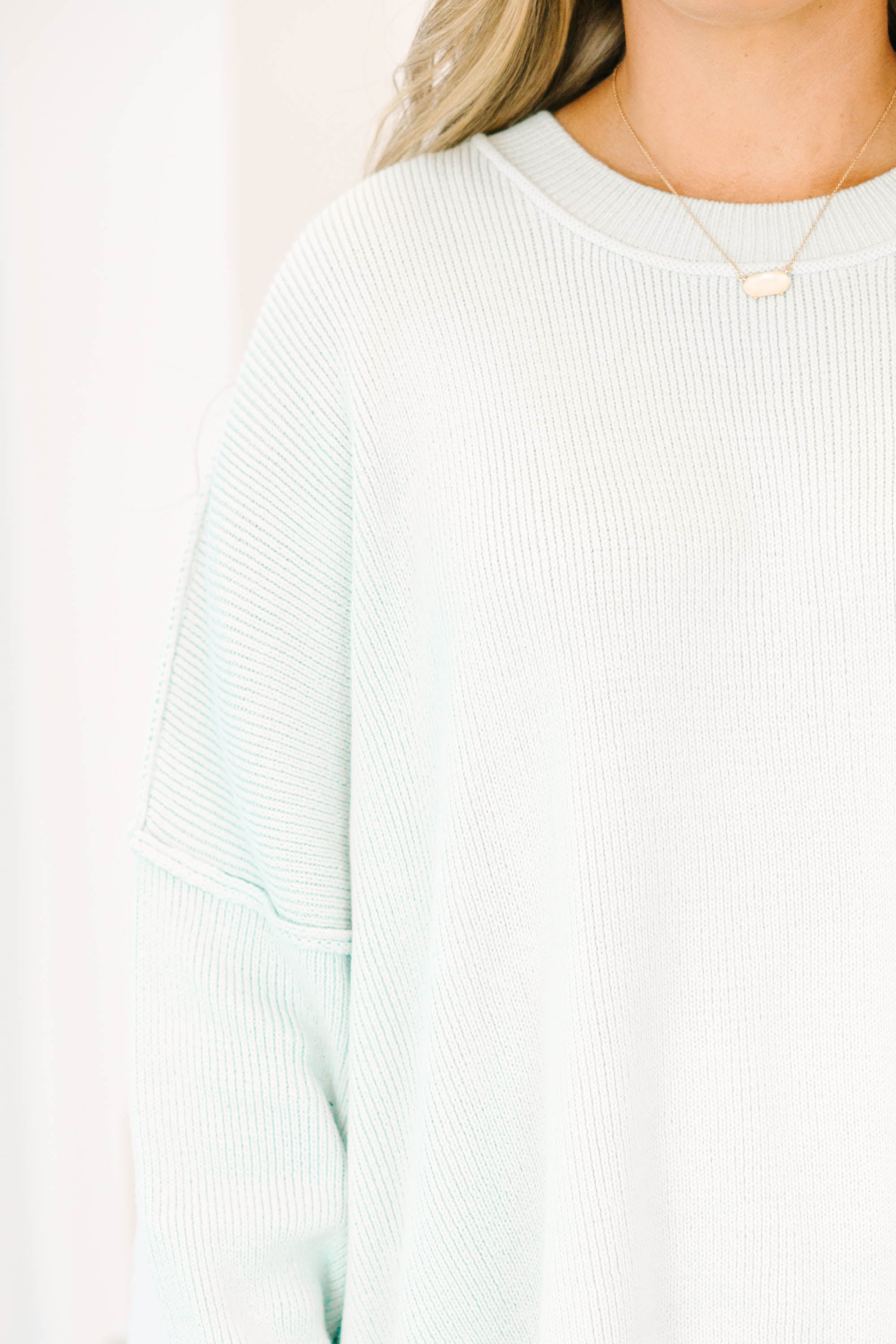 Magically Perfect Sweater, Sage