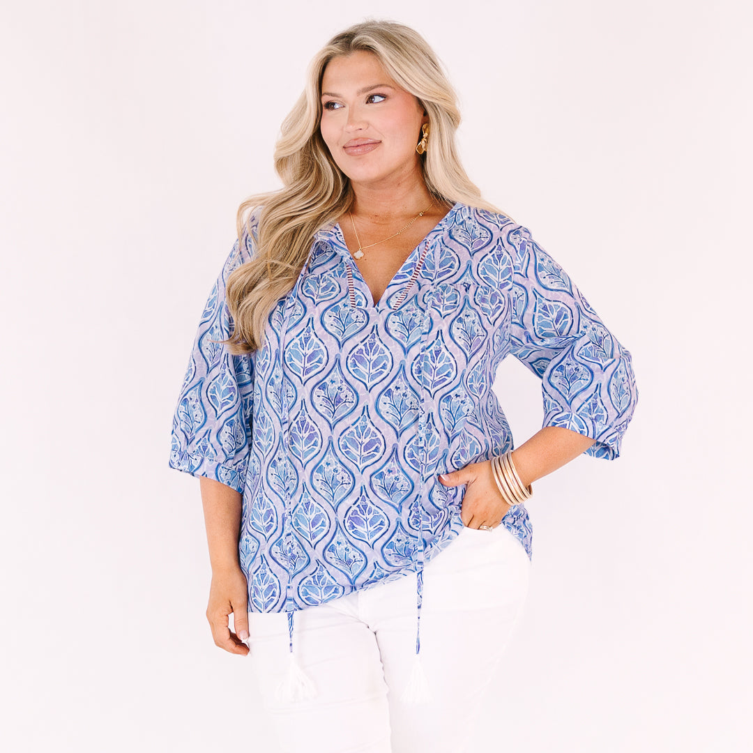 Magnify Your Love Top, Purple