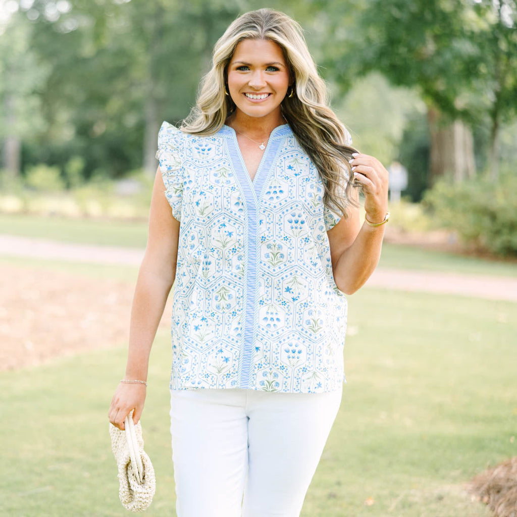 Make A Memory Top, Blue