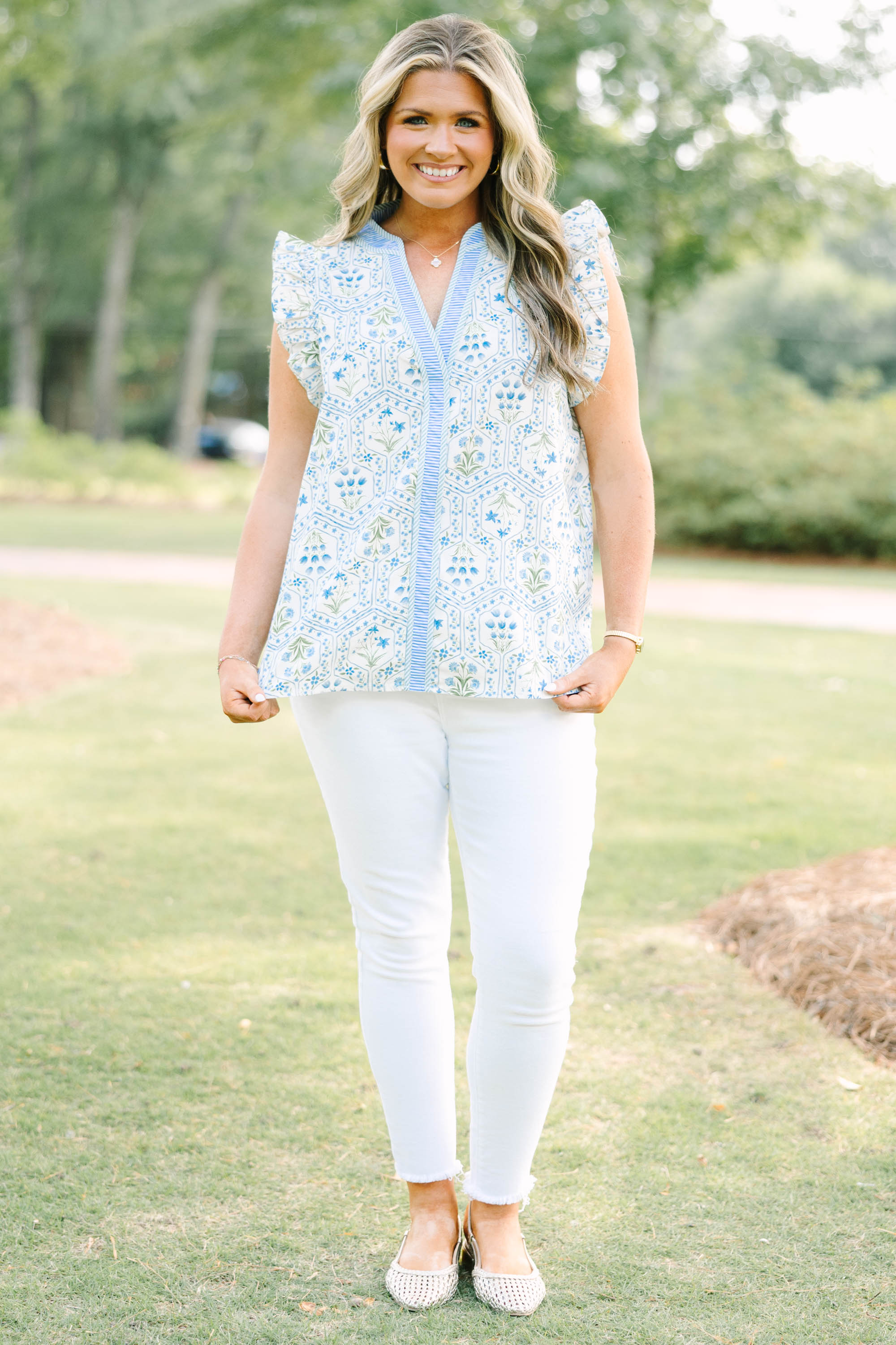 Make A Memory Top, Blue