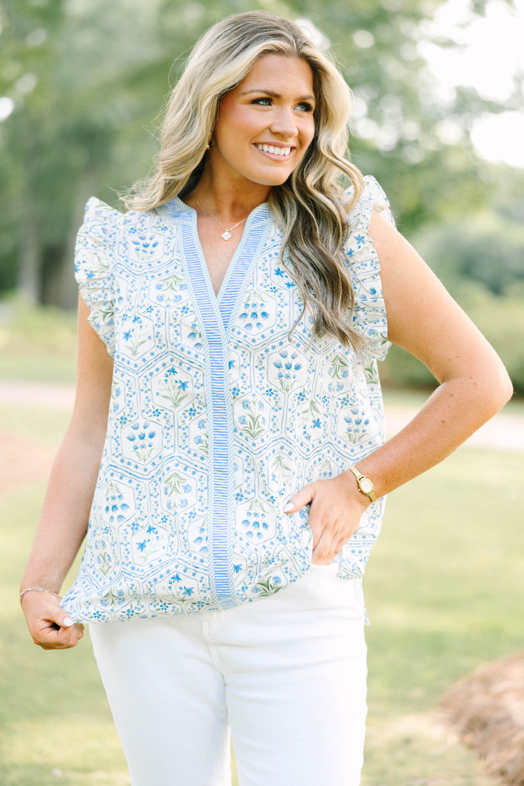 Make A Memory Top, Blue